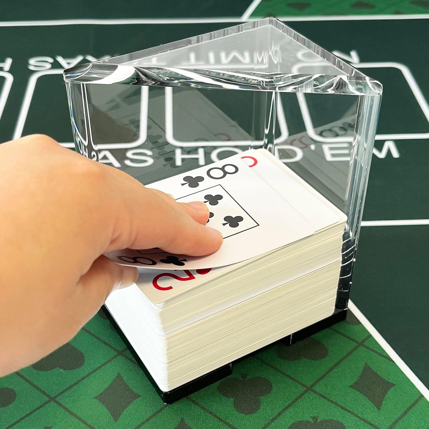 Bandeja de Descarte de Blackjack SEETOOOGAMES 6 Mazos Acrílico