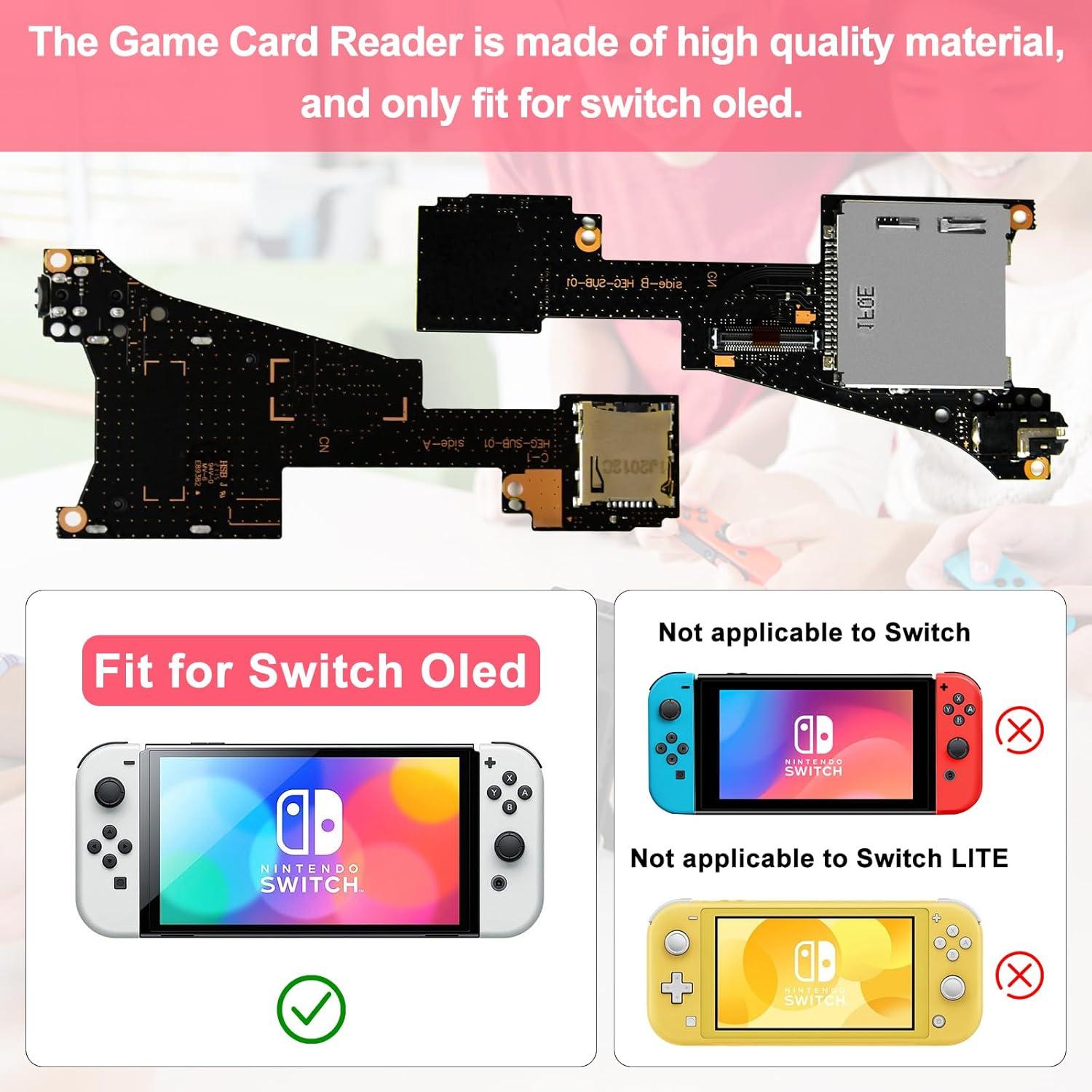 Cartucho Lector Micro SD HLRAO para Nintendo OLED 2021