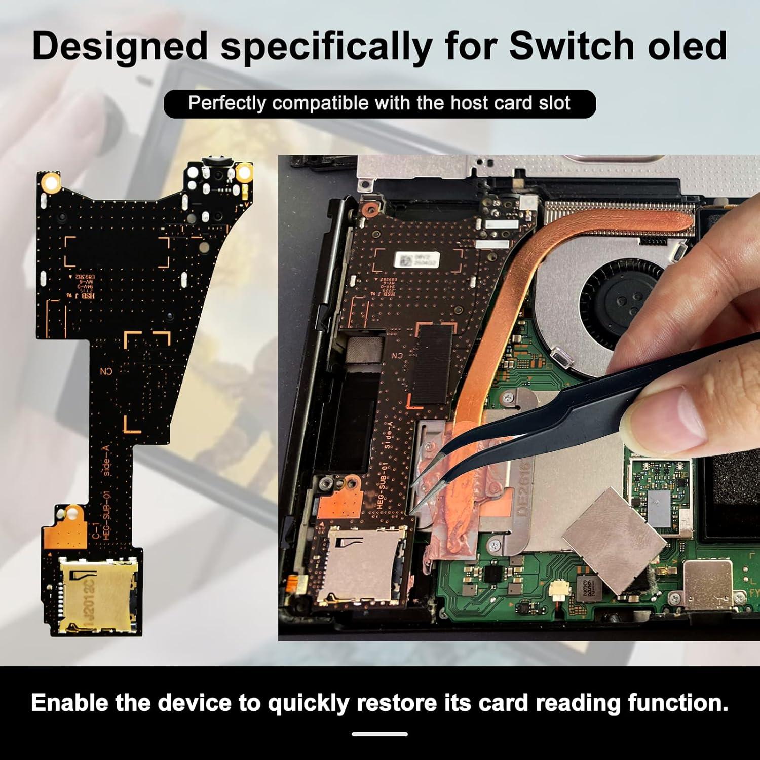 Cartucho Lector Micro SD HLRAO para Nintendo OLED 2021