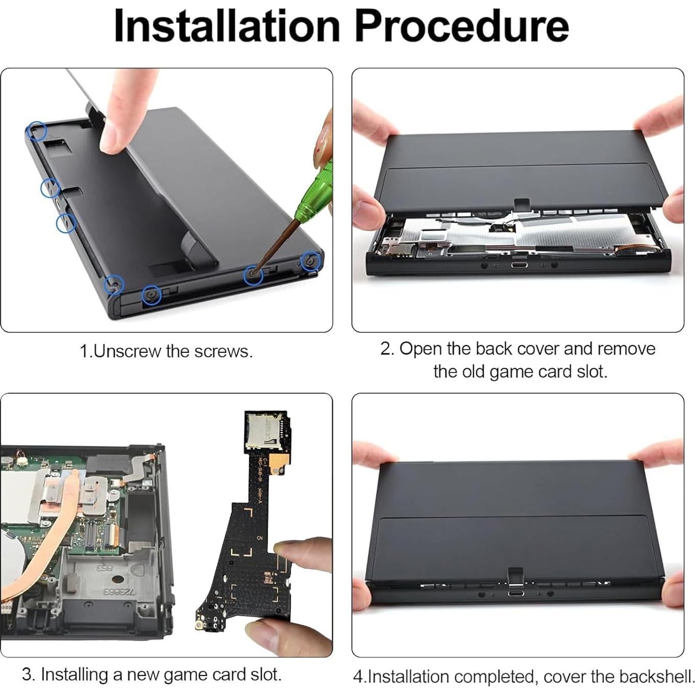 Cartucho Lector Micro SD HLRAO para Nintendo OLED 2021