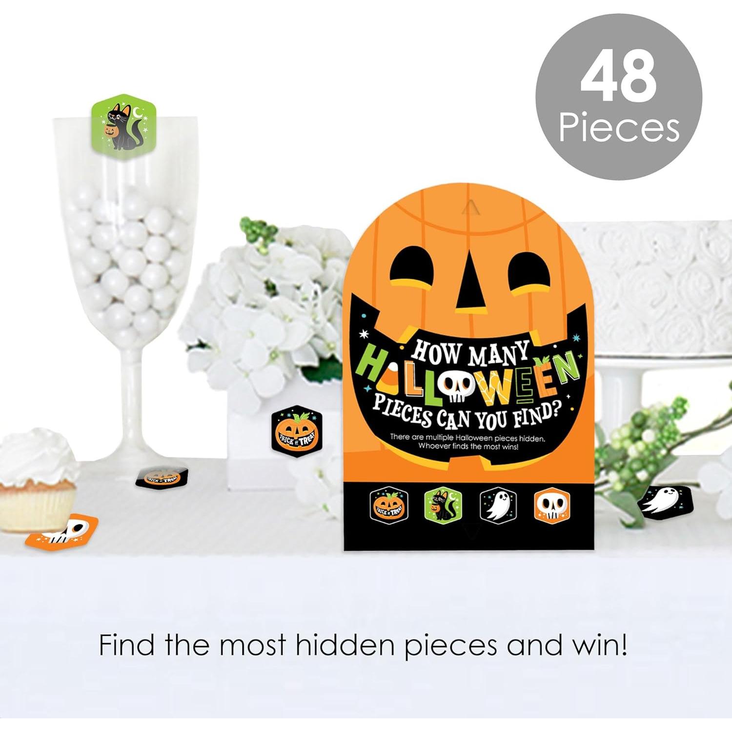 Juego de Esconder y Encontrar Halloween Gran Punto 48 Piezas