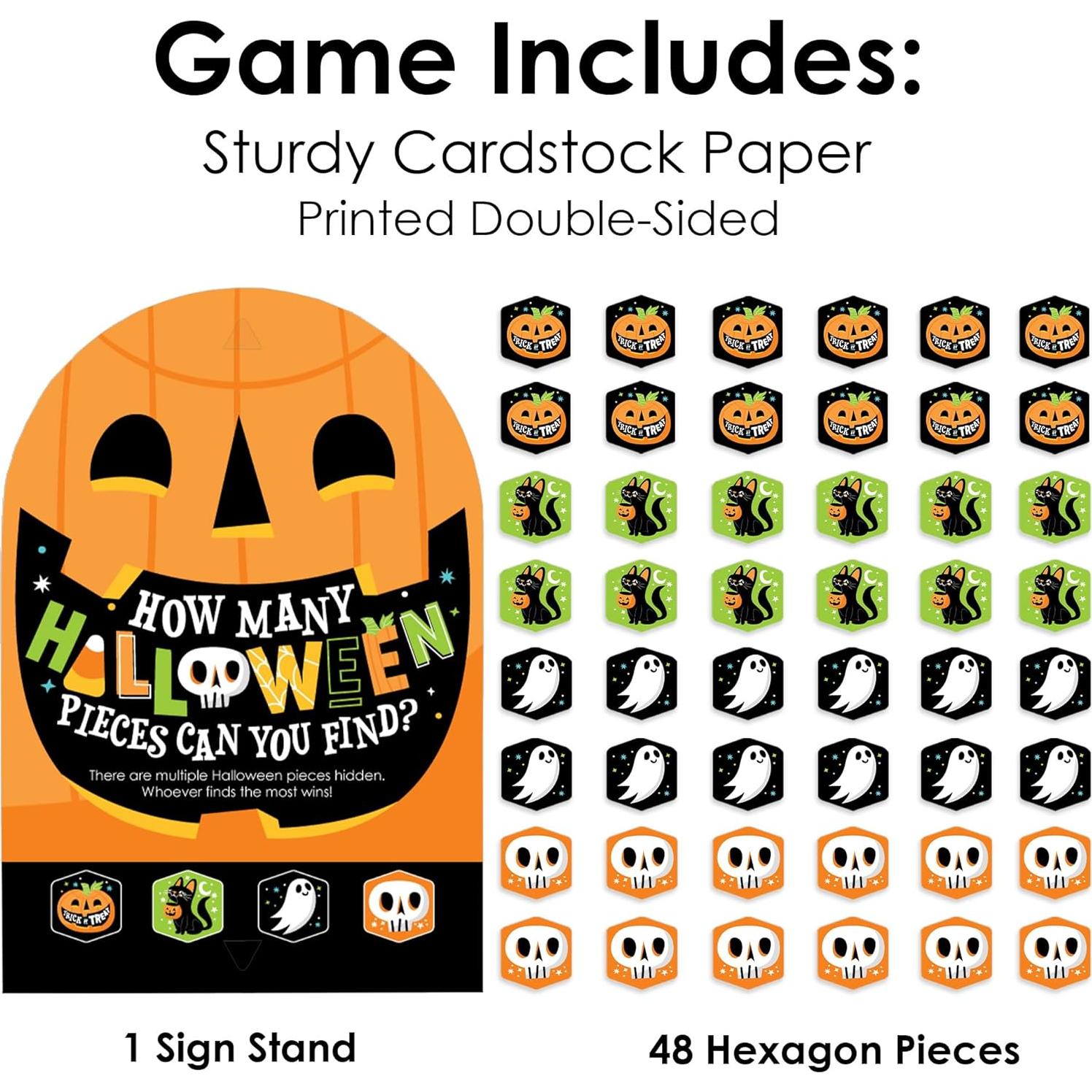 Juego de Esconder y Encontrar Halloween Gran Punto 48 Piezas