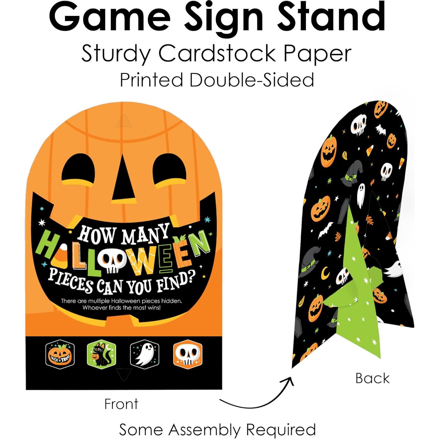 Juego de Esconder y Encontrar Halloween Gran Punto 48 Piezas