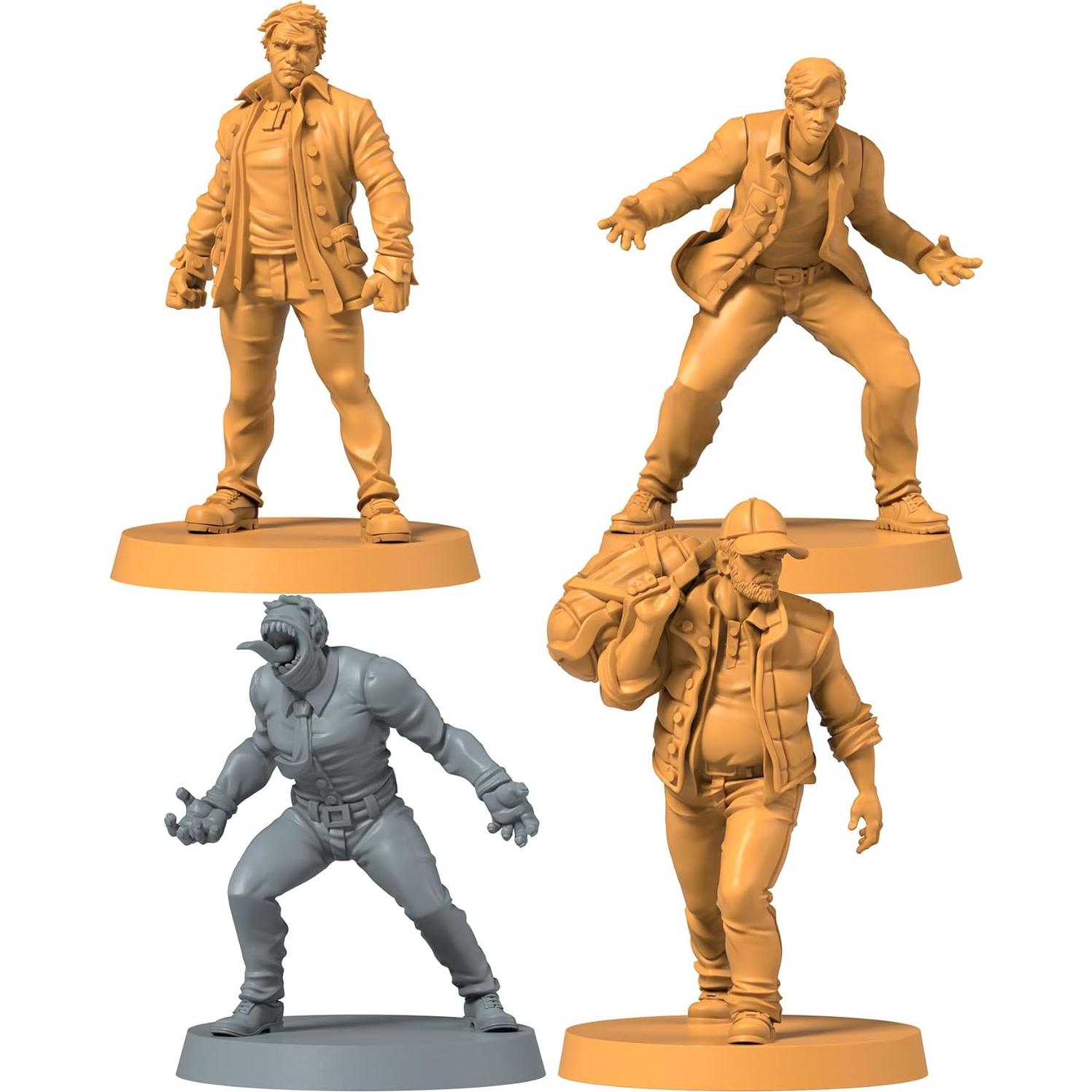 Zombicide Paquete Sobrenatural #2 CMON - Jack Kline, John Winchester, Bobby Singer