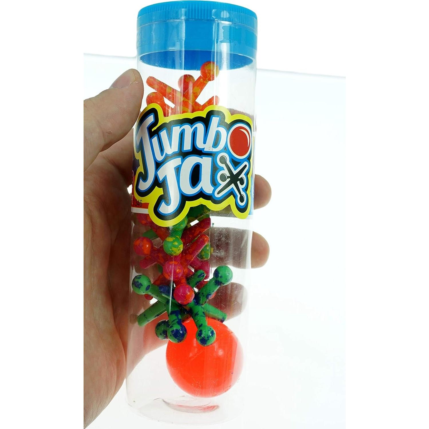 Juego de Jacks Jumbo JA-RU - 3 Paquetes con Pelota