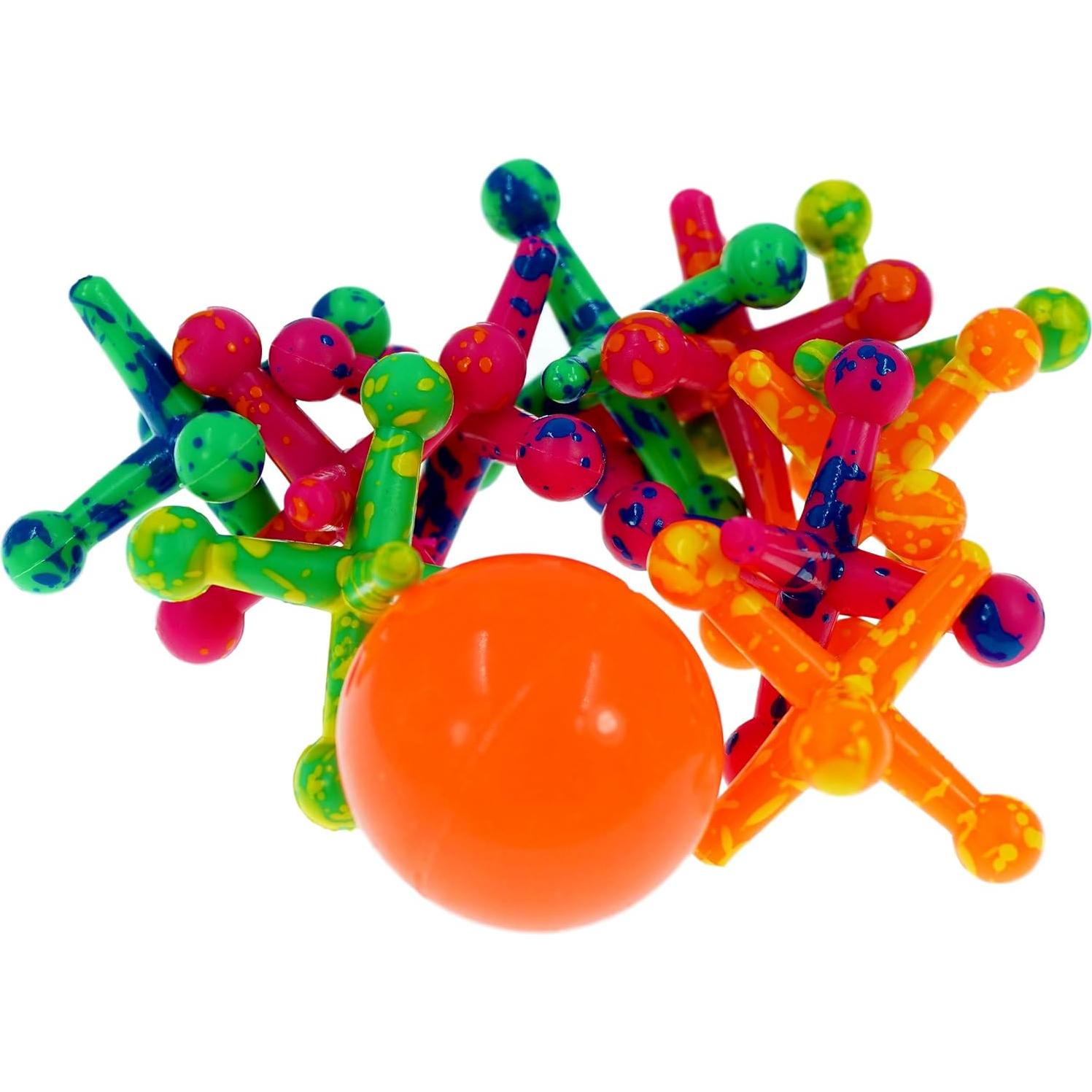 Juego de Jacks Jumbo JA-RU - 3 Paquetes con Pelota