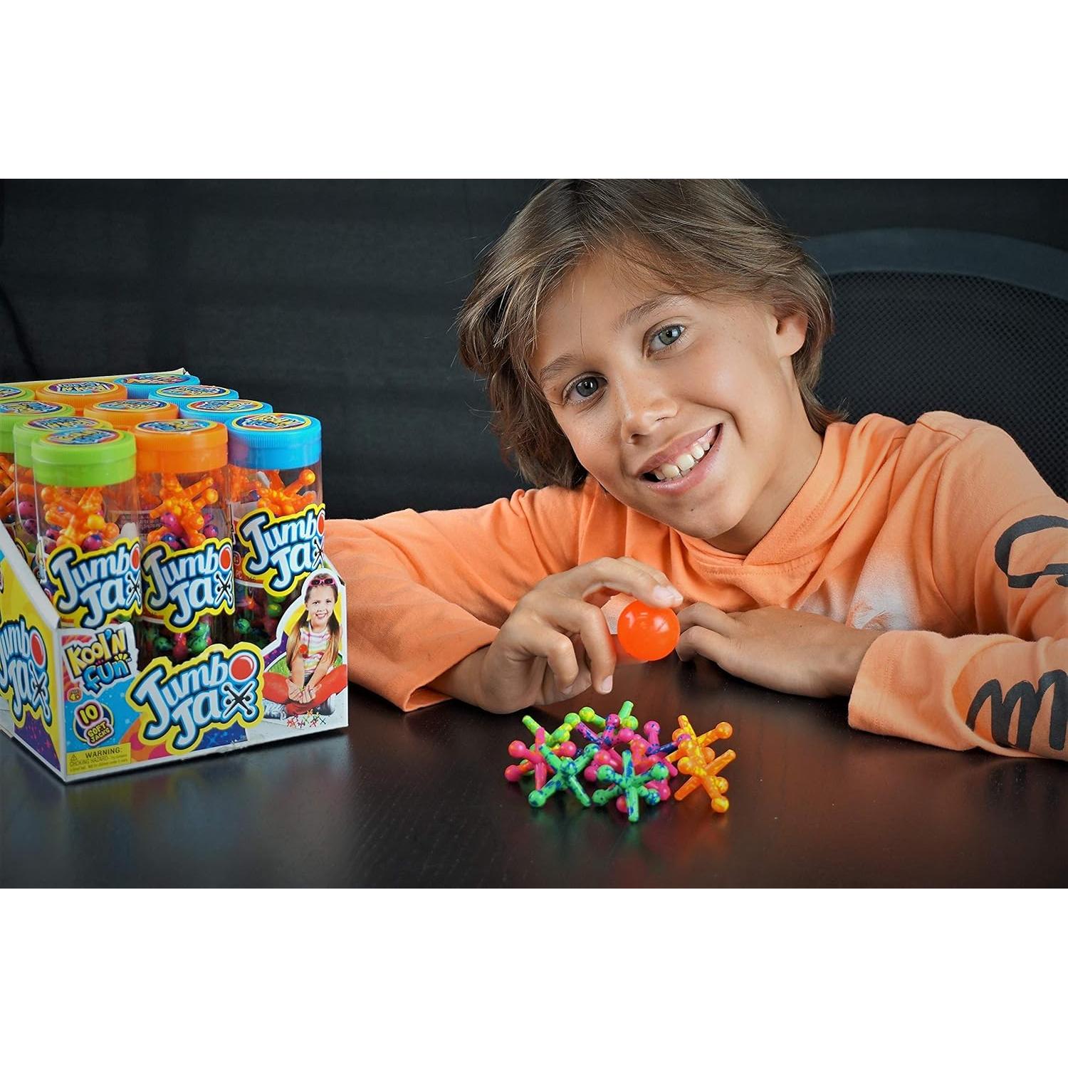 Juego de Jacks Jumbo JA-RU - 3 Paquetes con Pelota