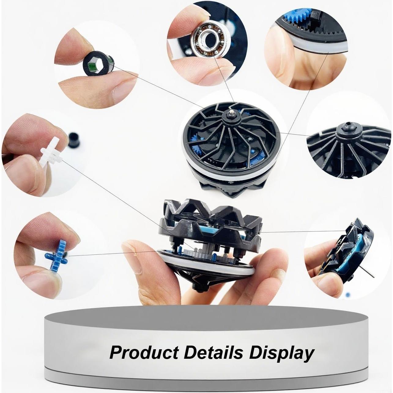 Trompos Giratorios Antiestrés 4-Pack Genérico - Juguetes para Niños