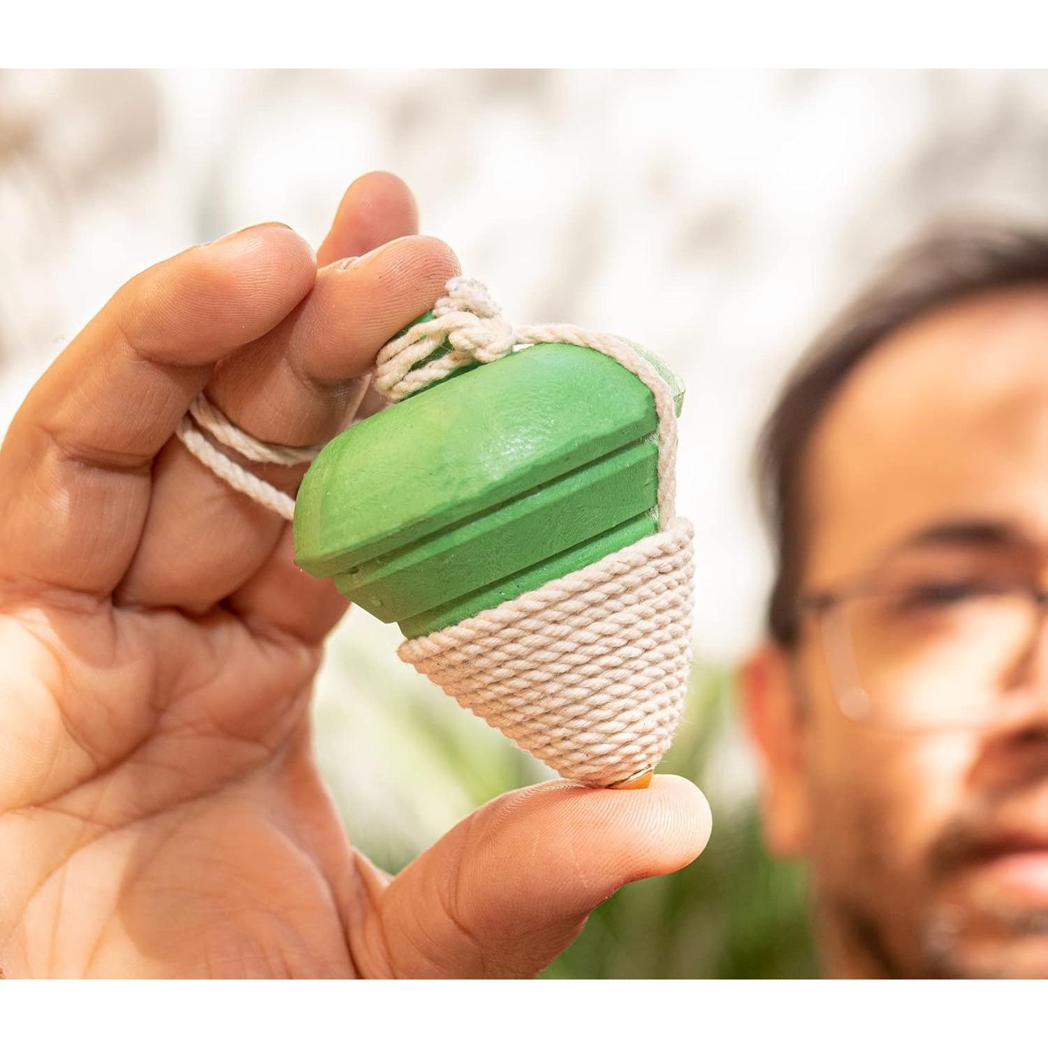 Trompos Giratorios ELIASM - Paquete de 5 - Punta de Acero