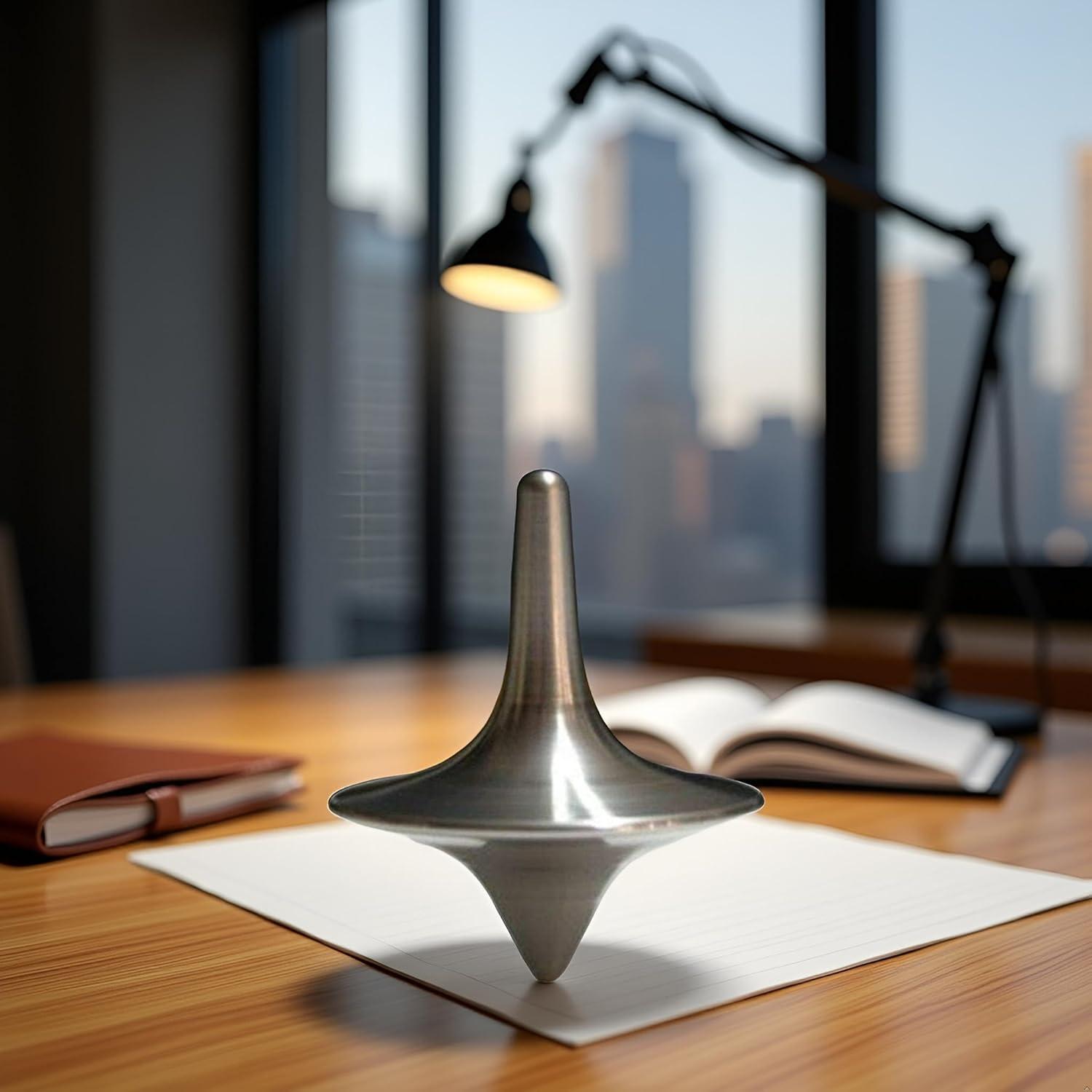 Trompo Giratorio de Metal Jinshining, Antiestrés, 19g