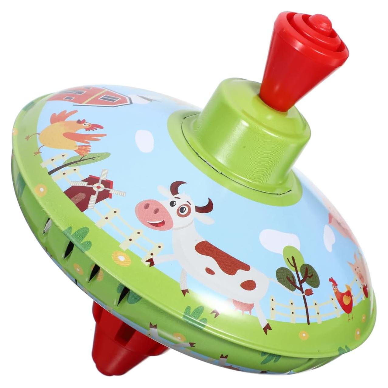 Trompo de Metal TOYANDONA para Niños - Juguete Educativo