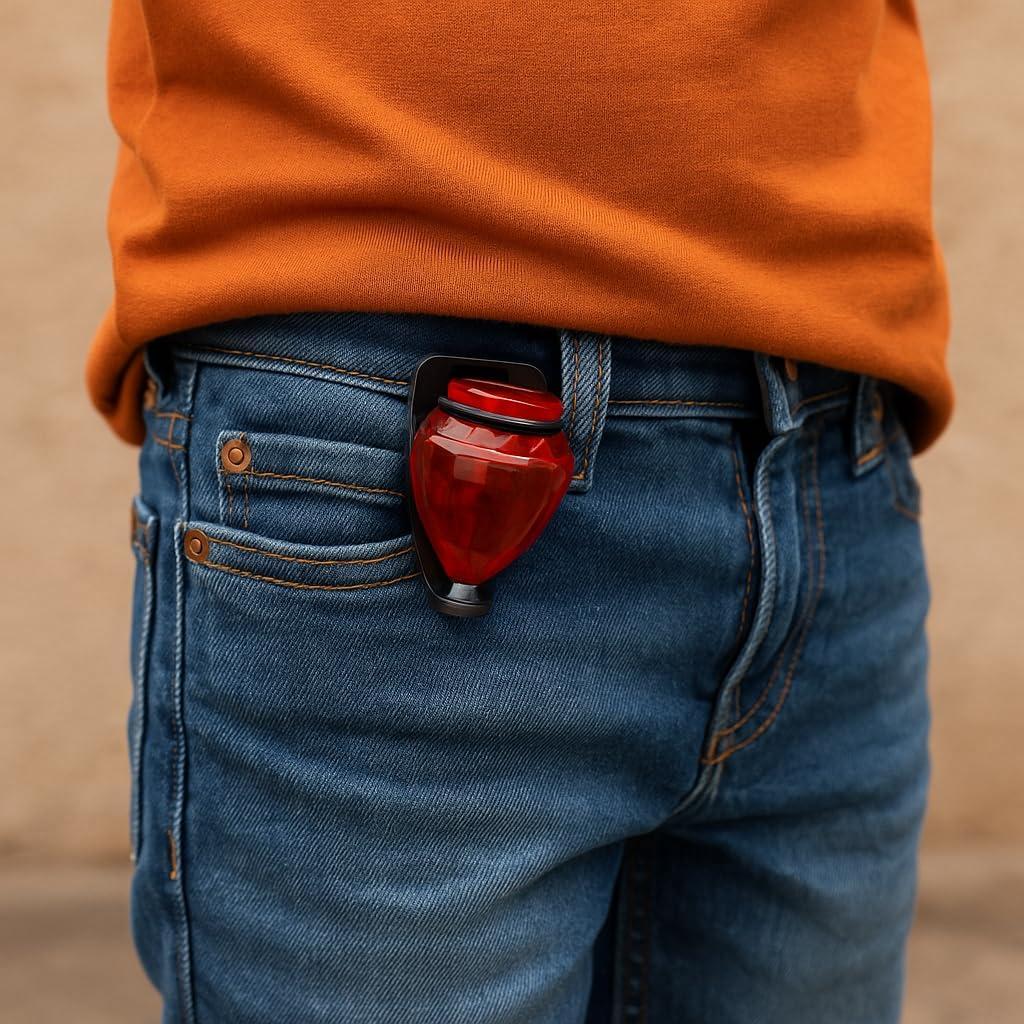 Juego de 2 Trompos de Plástico Cometa - Punta de Acero - Juguete Mexicano