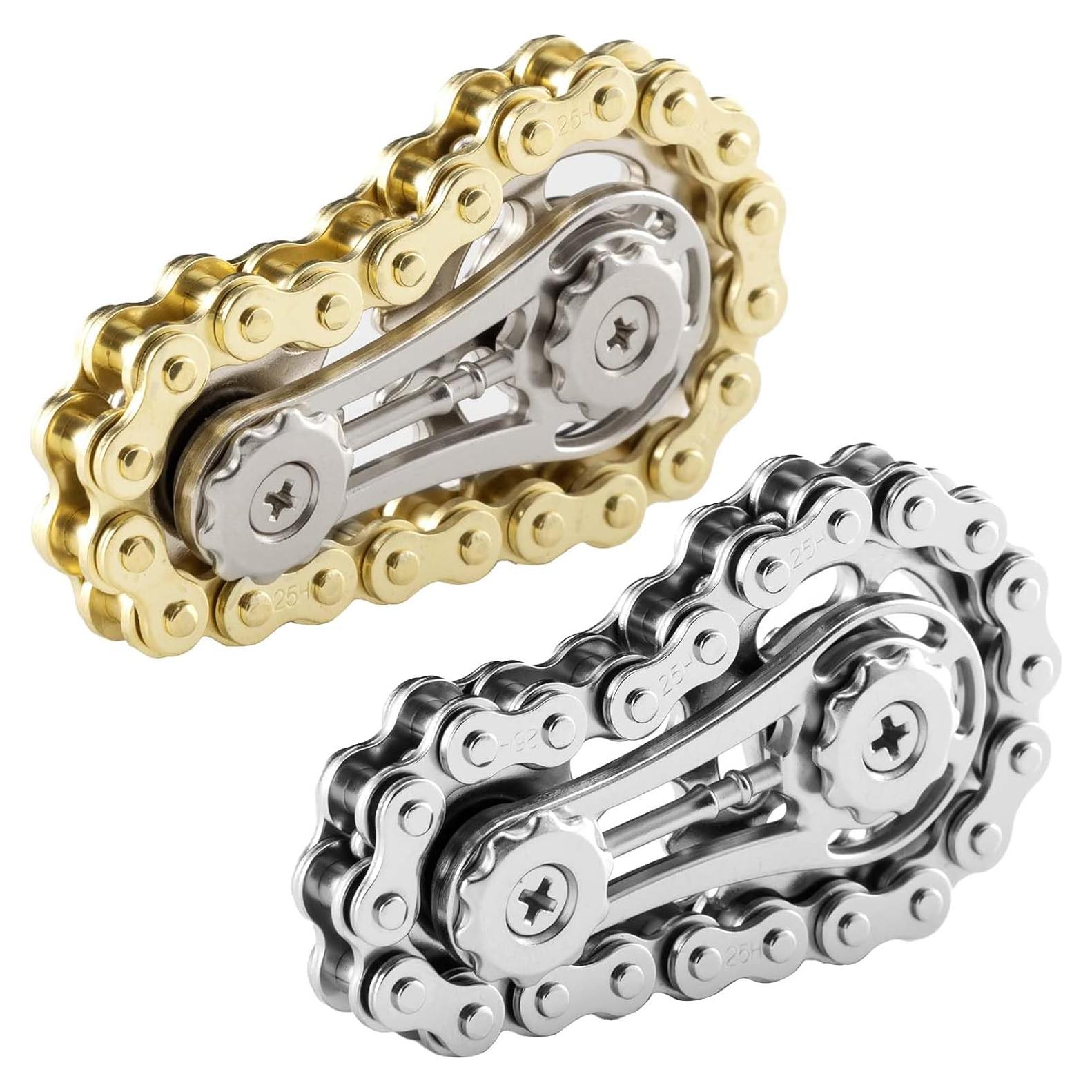 Trompo para Dedos GNFJJBD de Engranaje de Bicicleta EDC