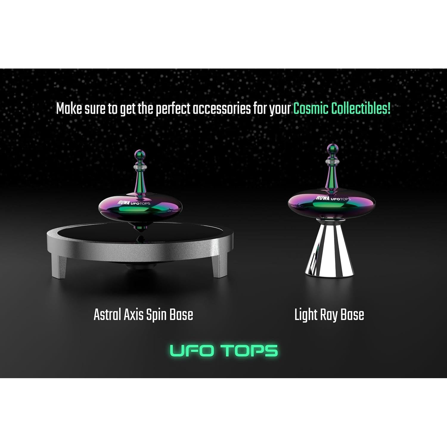 Base de Giro Astral Axis UFO Tops - Vidrio Cóncavo 8.26 cm