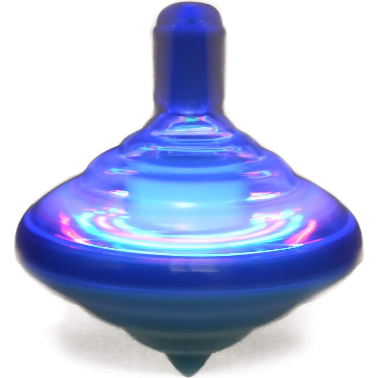 Juego de 12 Trompos Musicales Iluminados Hanukkah The Dreidel