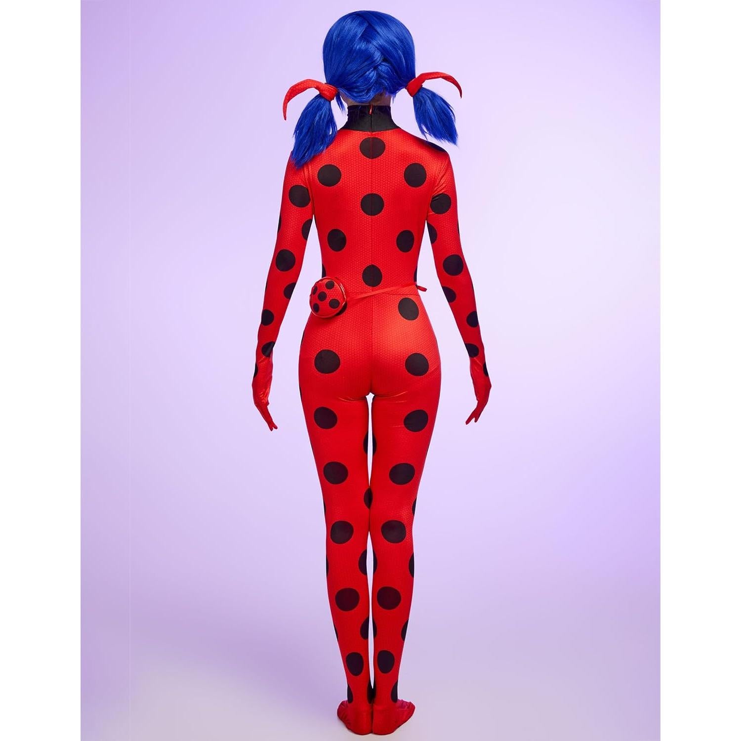 Conjunto Cosplay Miraculous Ladybug Mujer Mono Máscara Yoyo