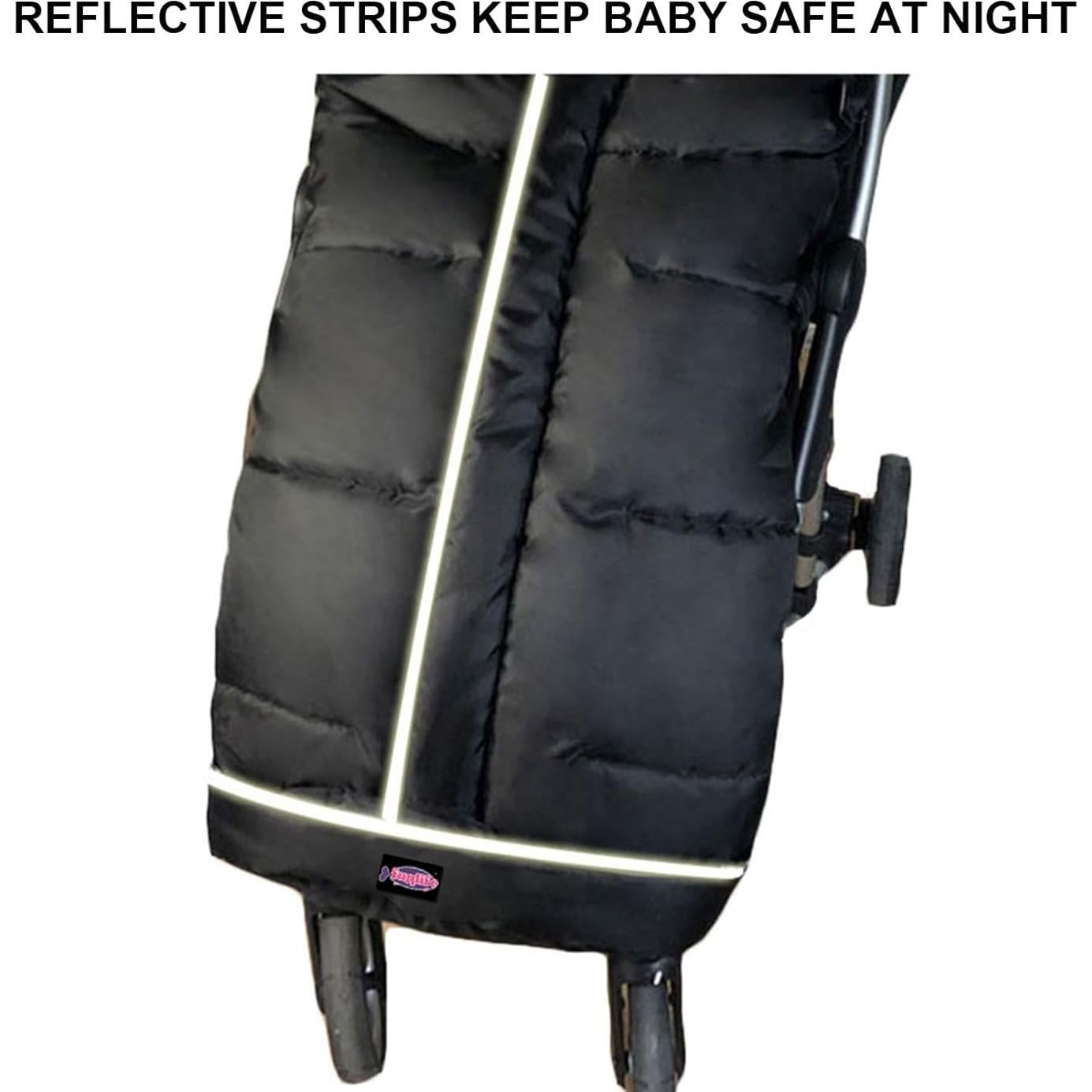 Saco Universal para Silla de Paseo Funlife Negro 96.5x48.3cm