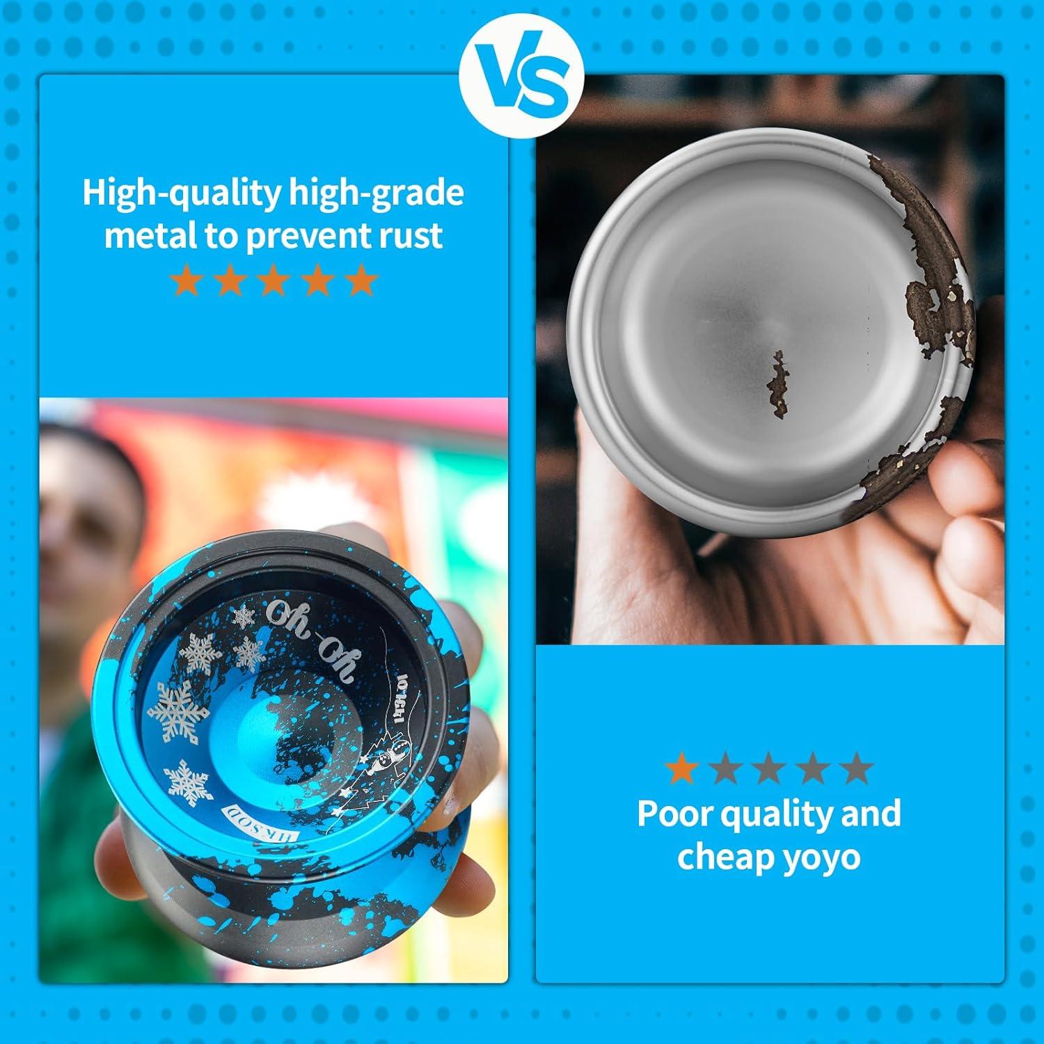 Yoyo Profesional HKSOD Responsive y Unresponsive con Accesorios