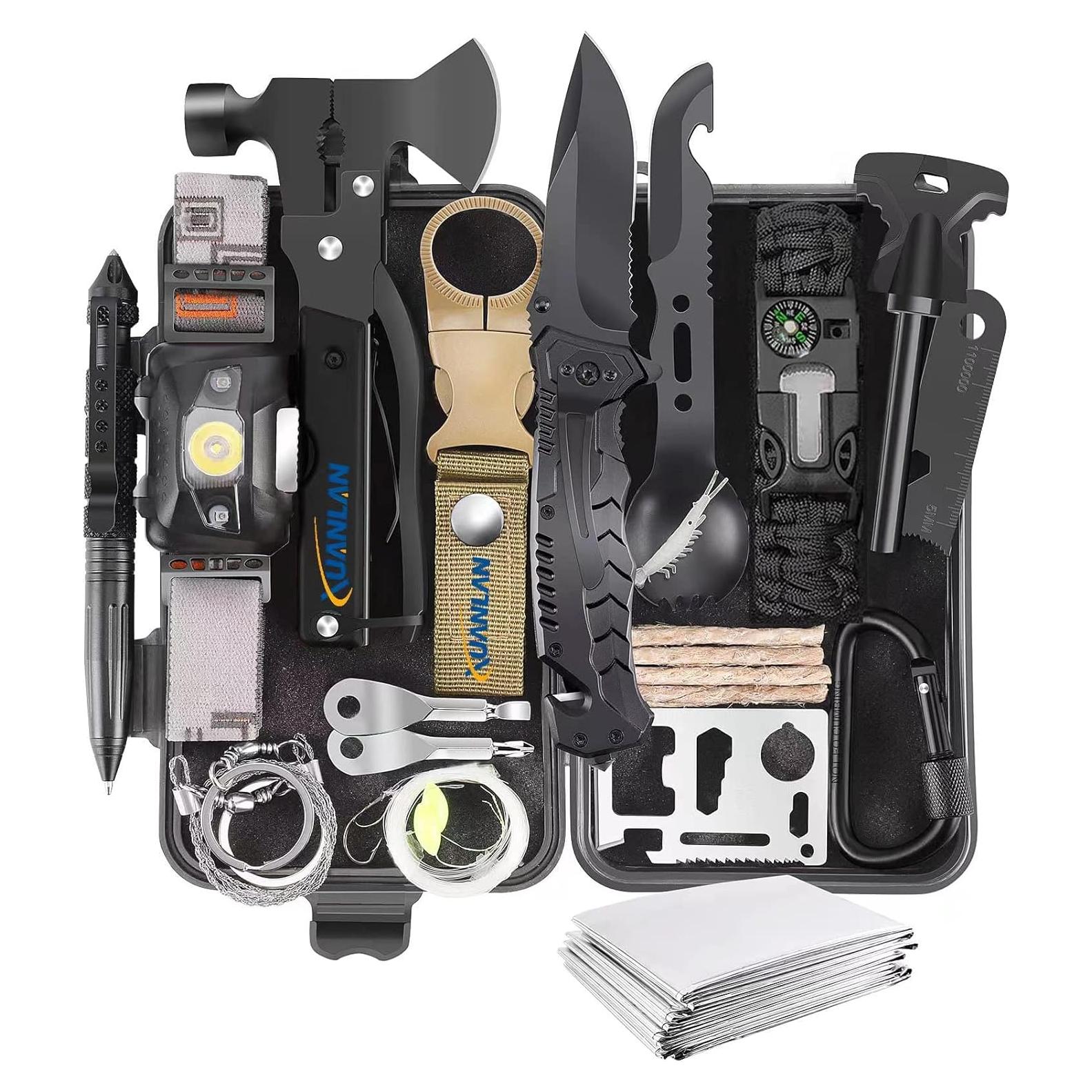 Kit de Supervivencia XUANLAN 29 en 1 con Herramientas
