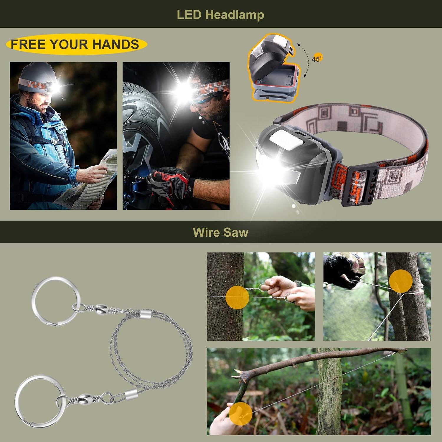 Kit de Supervivencia XUANLAN 29 en 1 con Herramientas