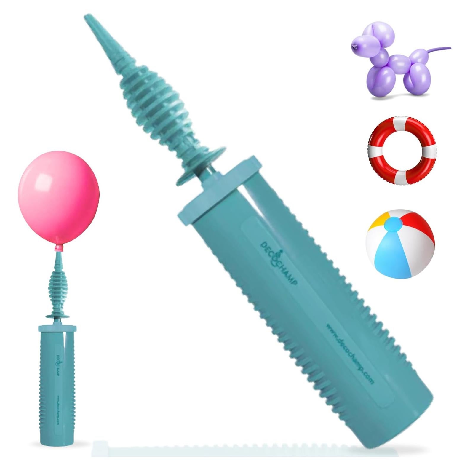 Bomba de Aire Manual DECOCHAMP DECO Pump para Globos 1 Paquete
