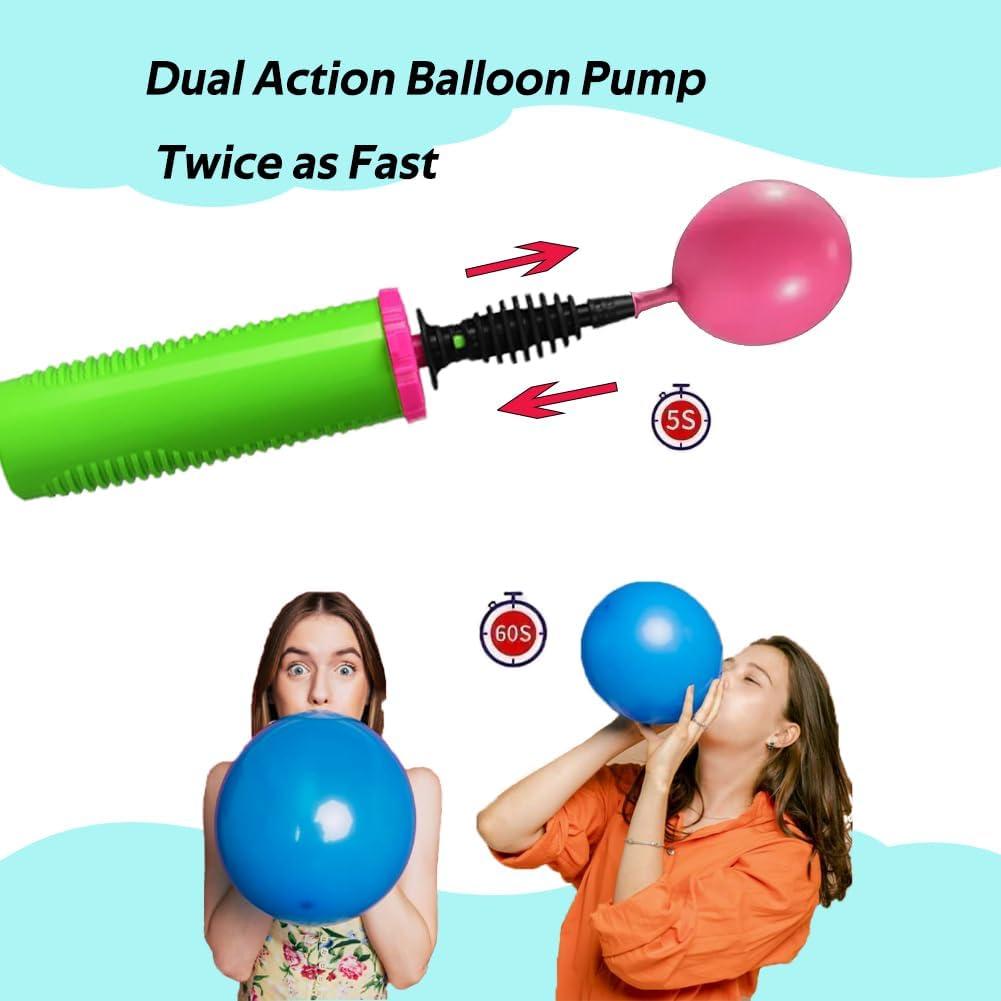 Bombas de Globos Manuales Acquwistach 2 Pack Doble Acción Verde