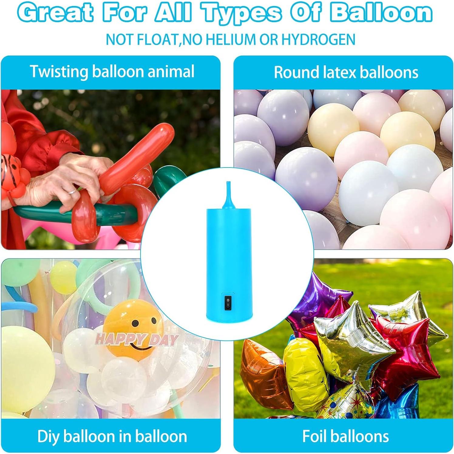 Bomba de globo eléctrica ALUNME 260 portátil con accesorios