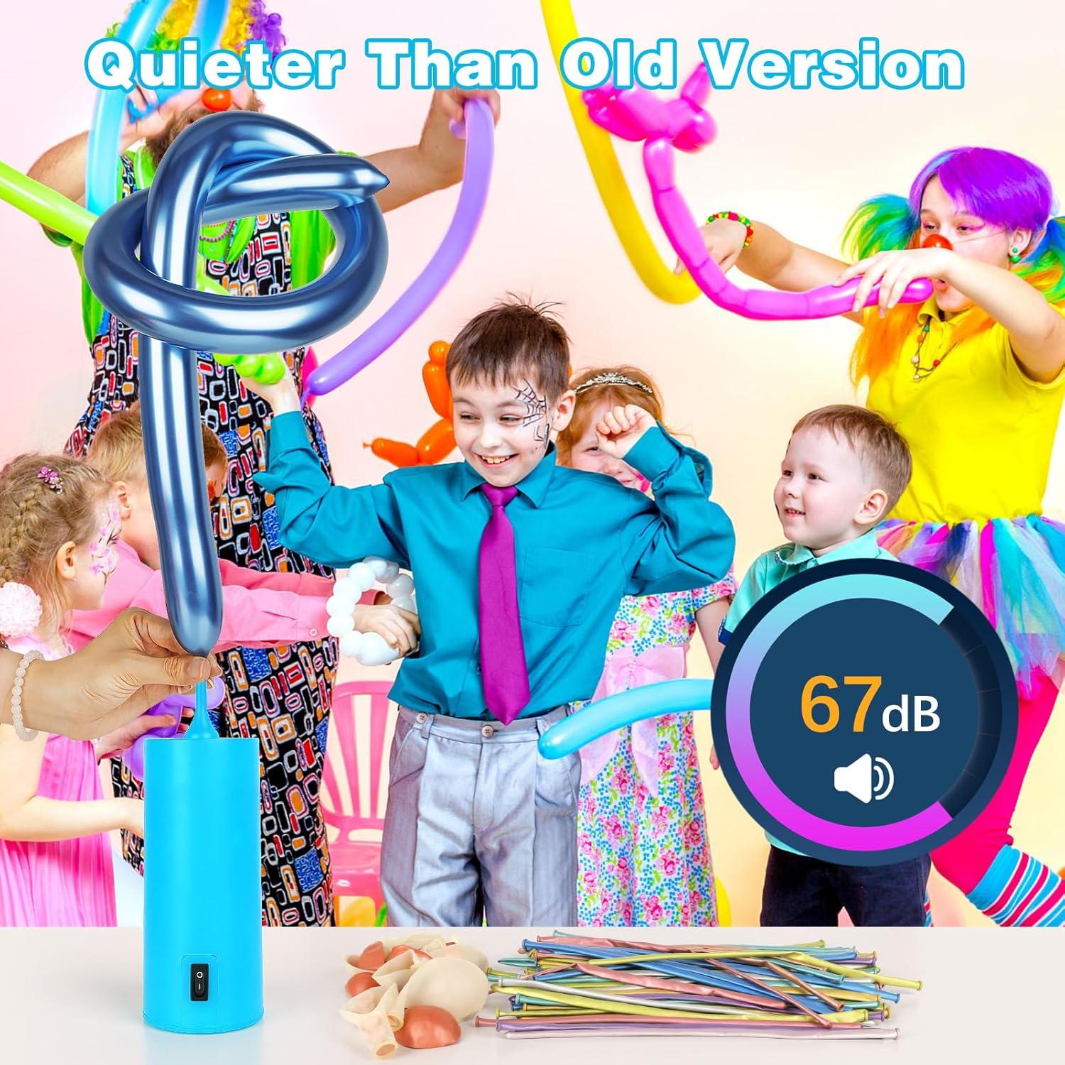 Bomba de globo eléctrica ALUNME 260 portátil con accesorios