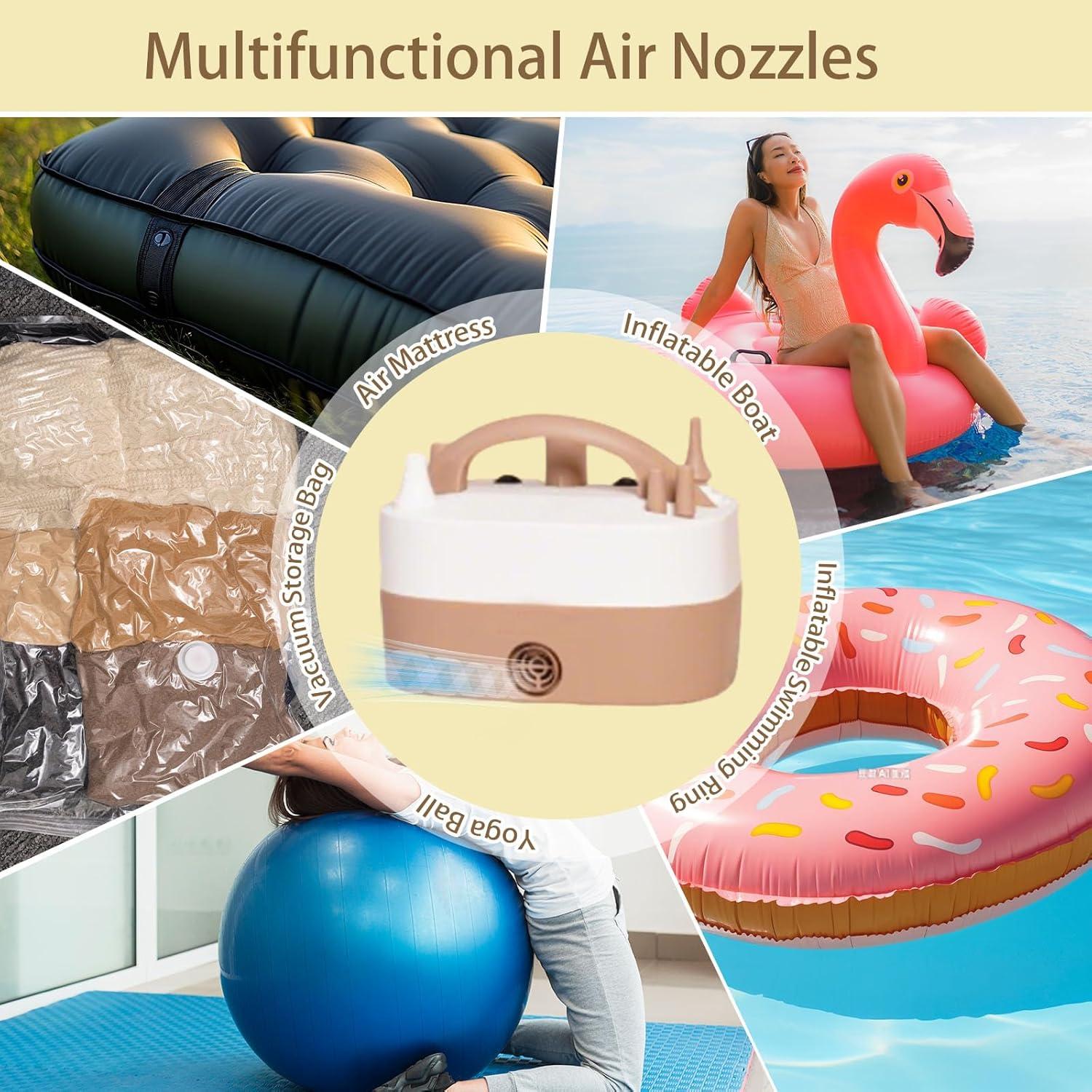 Bomba de aire eléctrica AXHJ para globos - Doble boquilla 110V