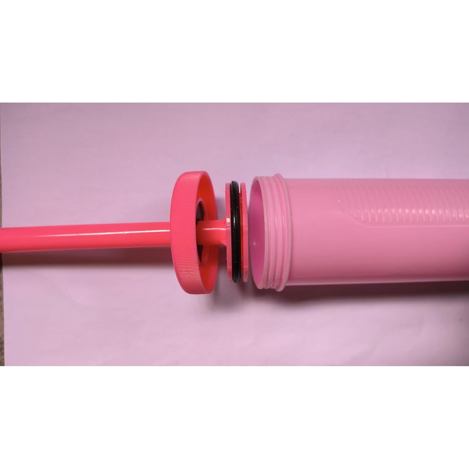 Bomba de Globo Manual Doble Acción Kerozoo 2 Piezas Multicolor