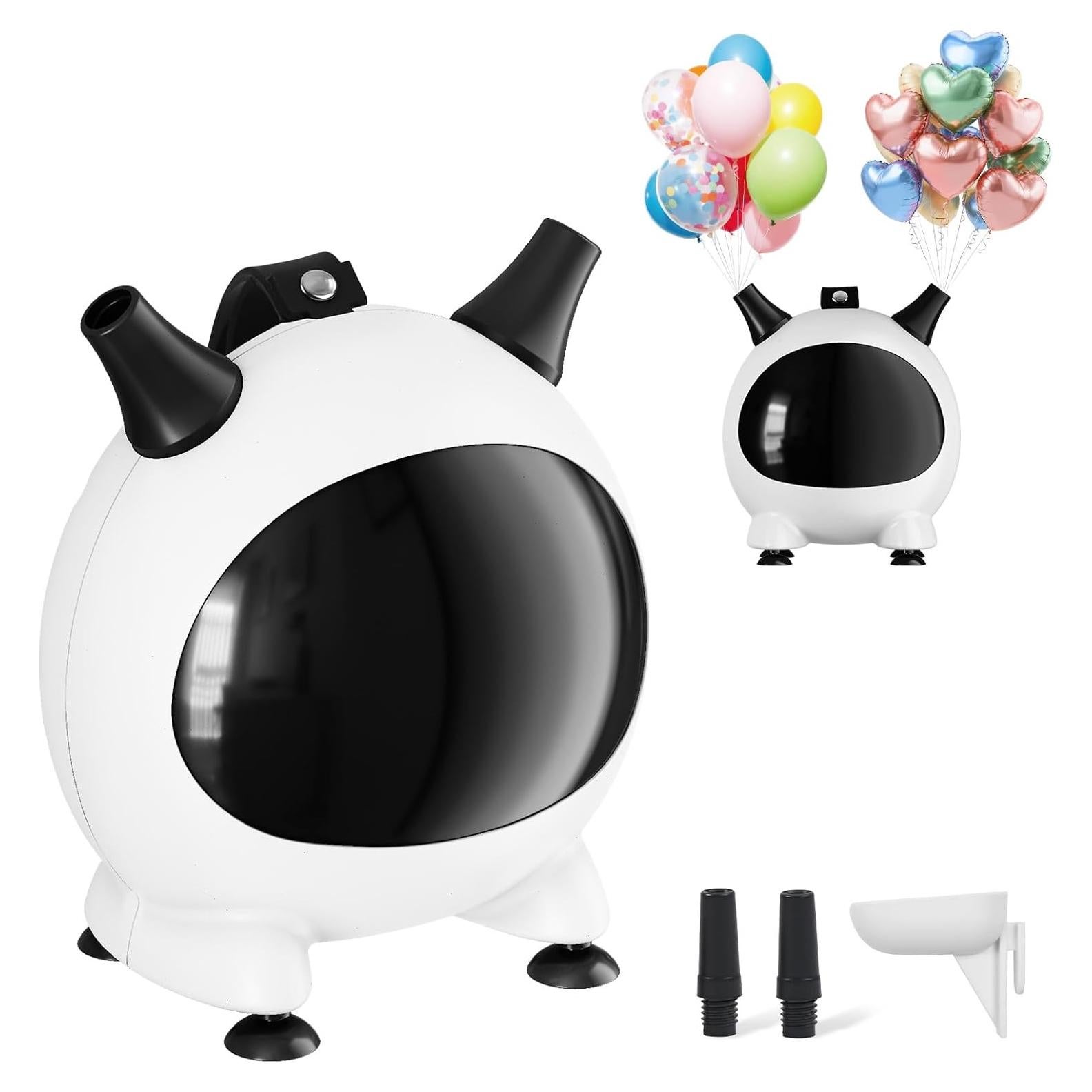 Bomba de Globo Eléctrica Togvu 600W Portátil con 2 Boquillas