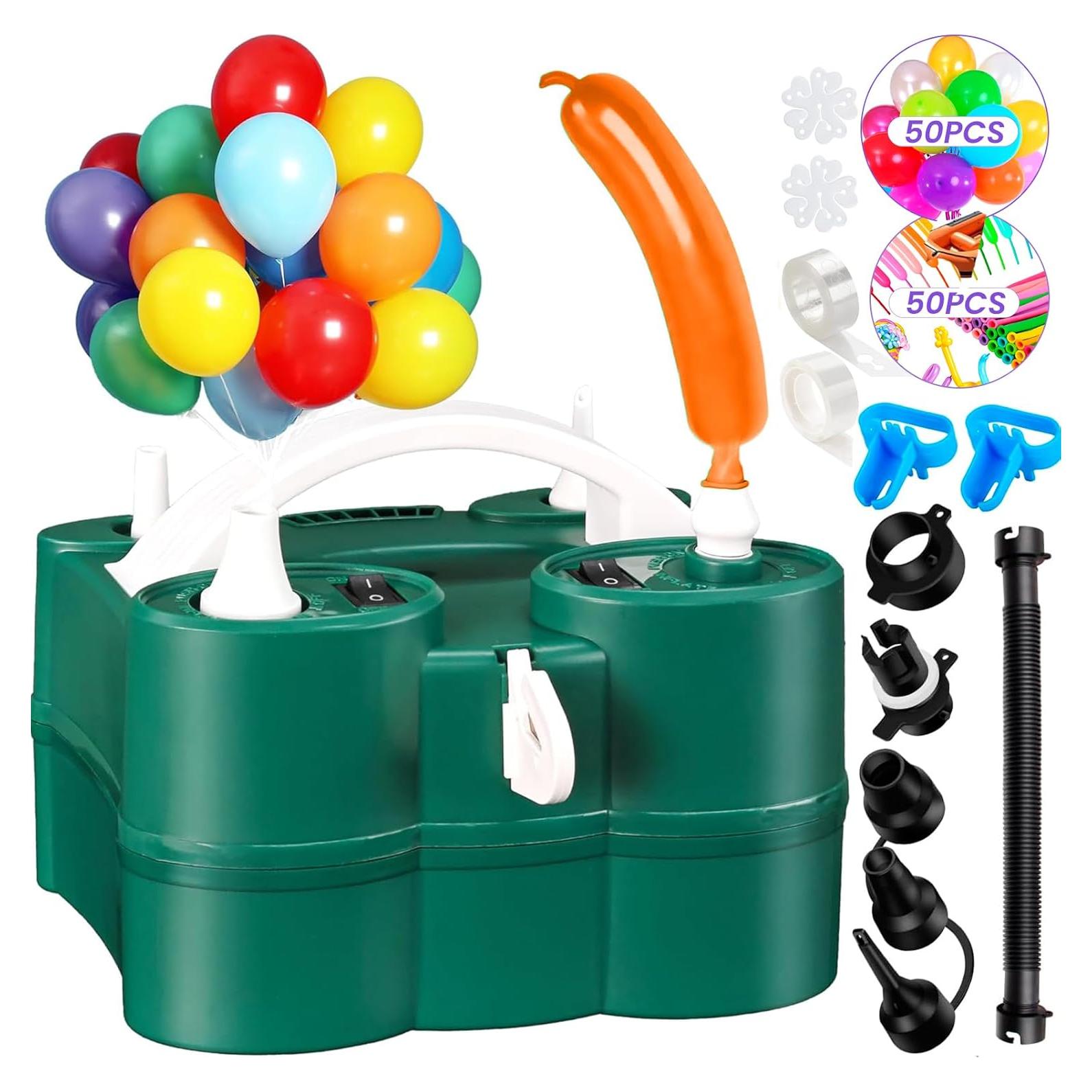 Bomba de Aire Eléctrica 3-en-1 Hoolicute para Inflables y Globos