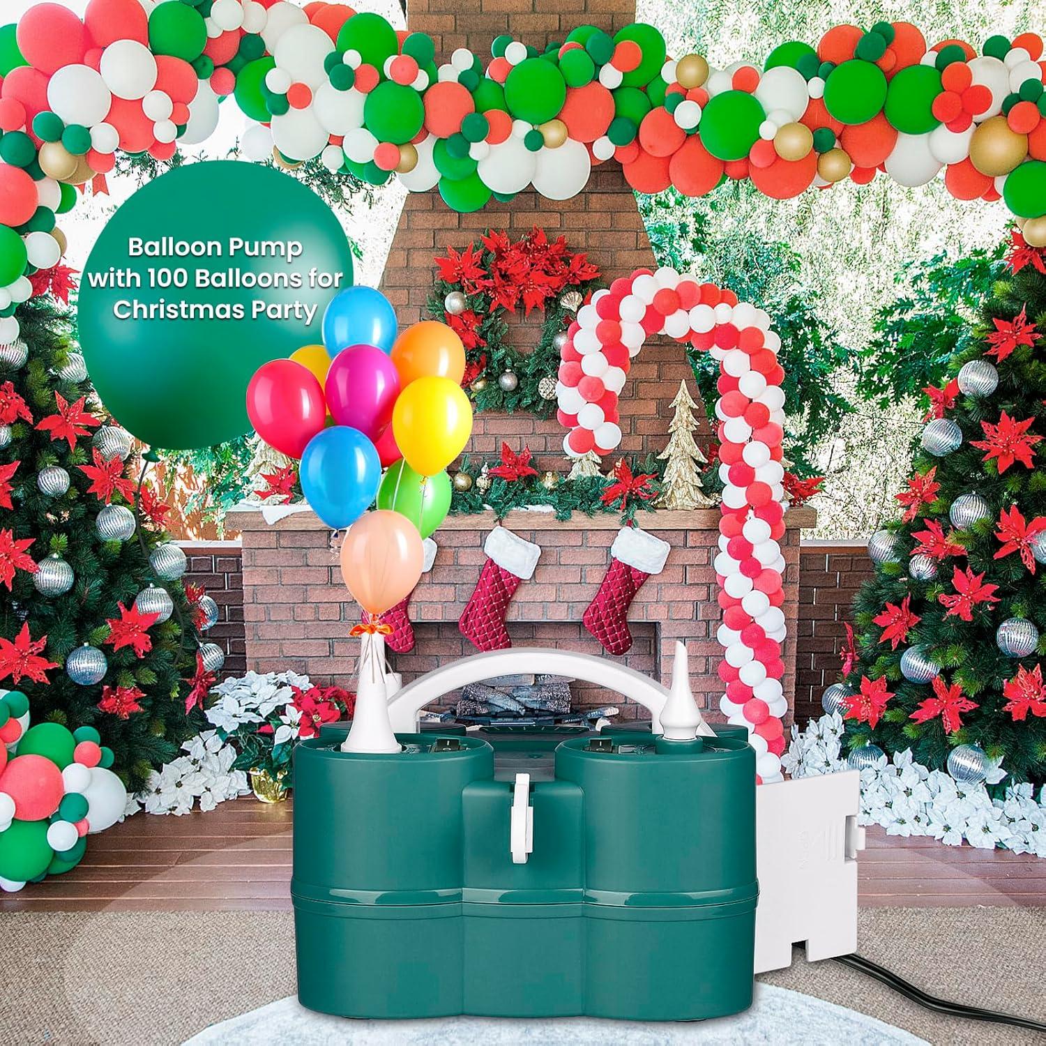 Bomba de Aire Eléctrica 3-en-1 Hoolicute para Inflables y Globos