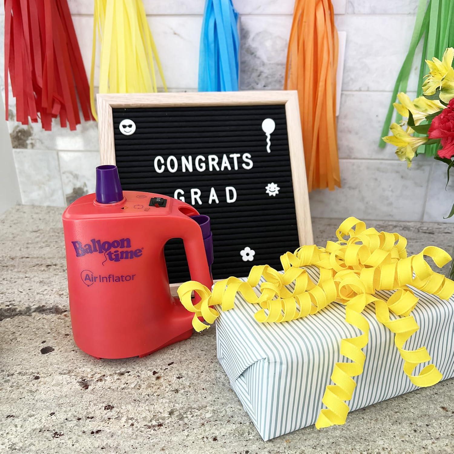 Inflador Eléctrico Balloon Time - Bomba de Aire Portátil 0.68 kg