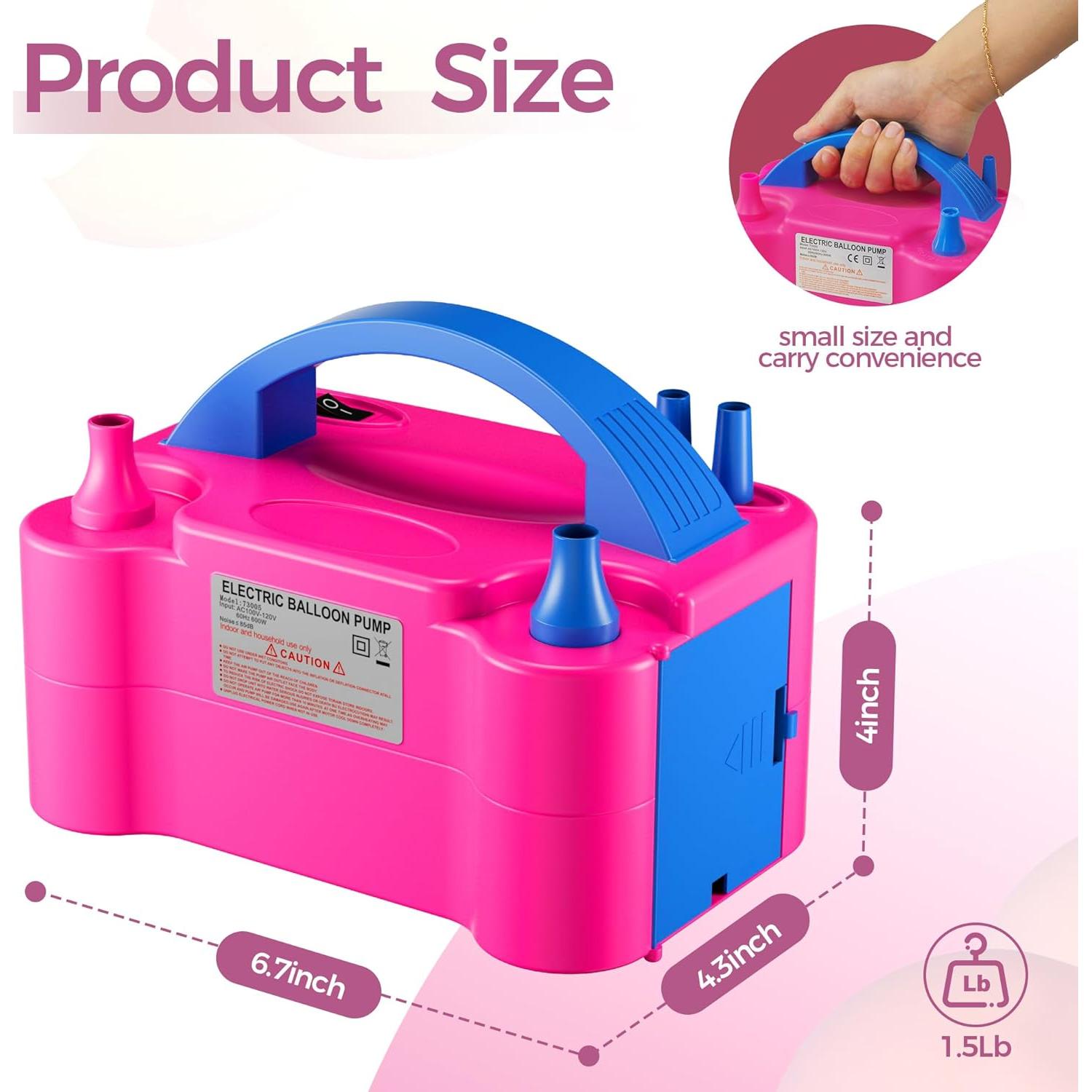 Bomba de Aire Eléctrica DECOCKRAT DEC-PUMP Doble Boquilla 600W