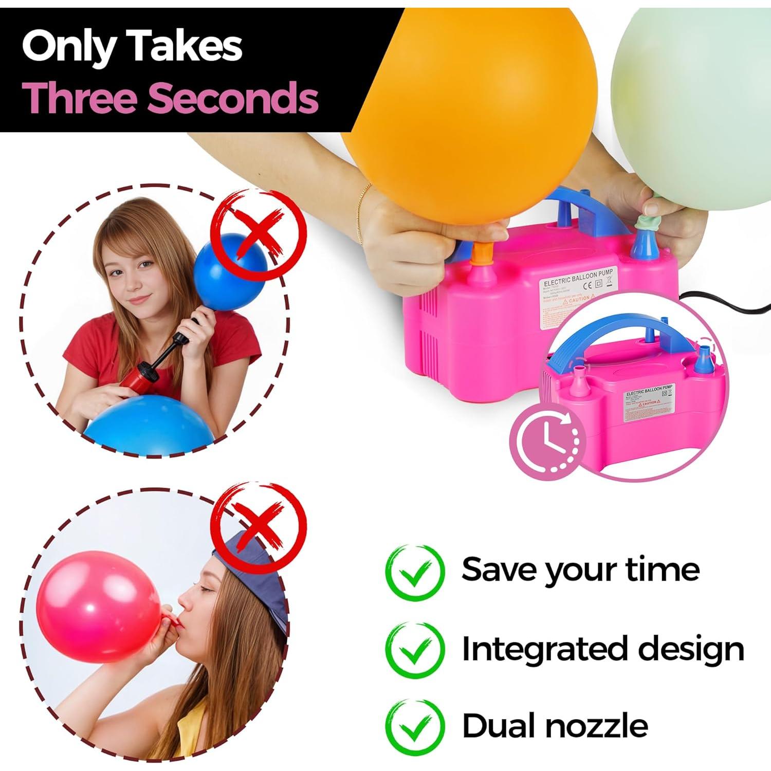 Bomba de Aire Eléctrica DECOCKRAT DEC-PUMP Doble Boquilla 600W