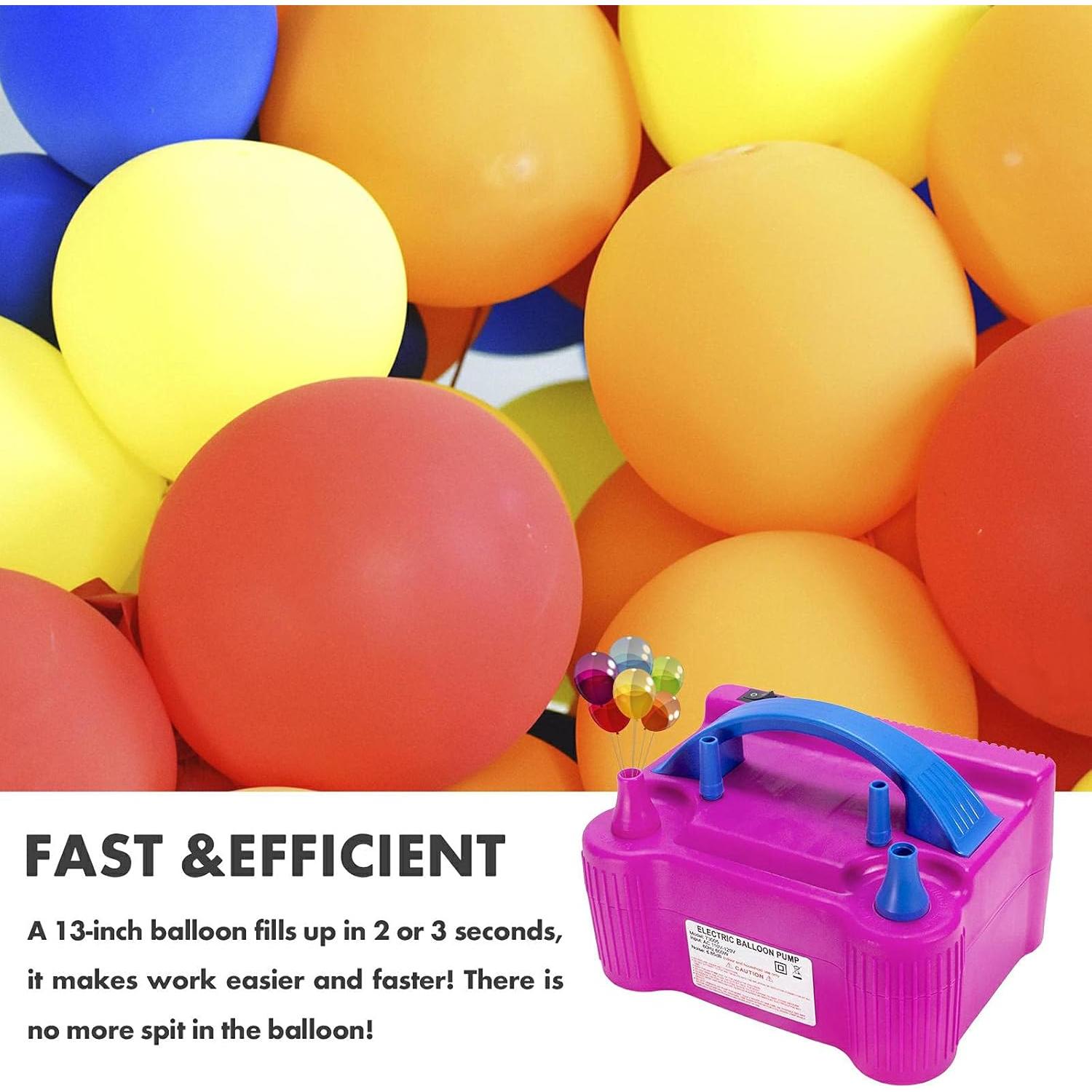 Bomba de globo eléctrica portátil XBllcyiv 300W 110V