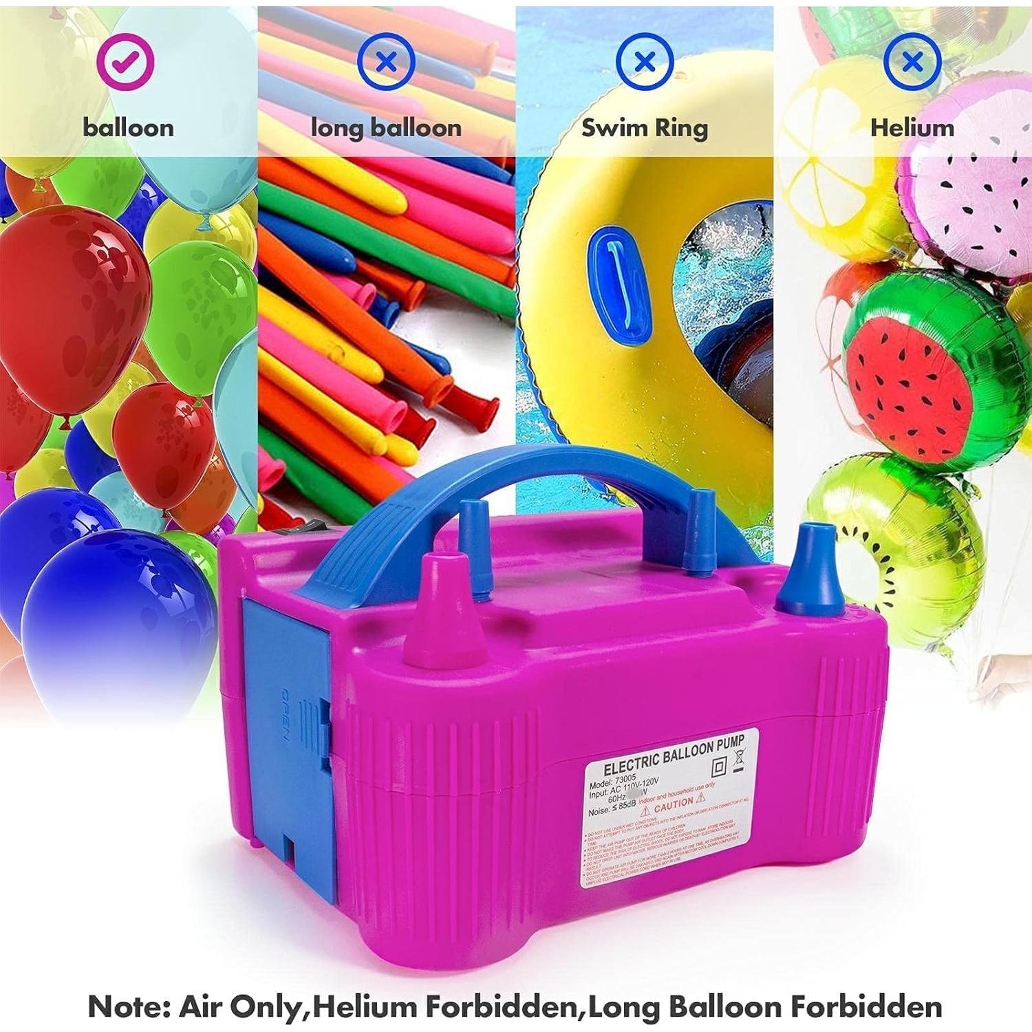 Bomba de globo eléctrica portátil XBllcyiv 300W 110V