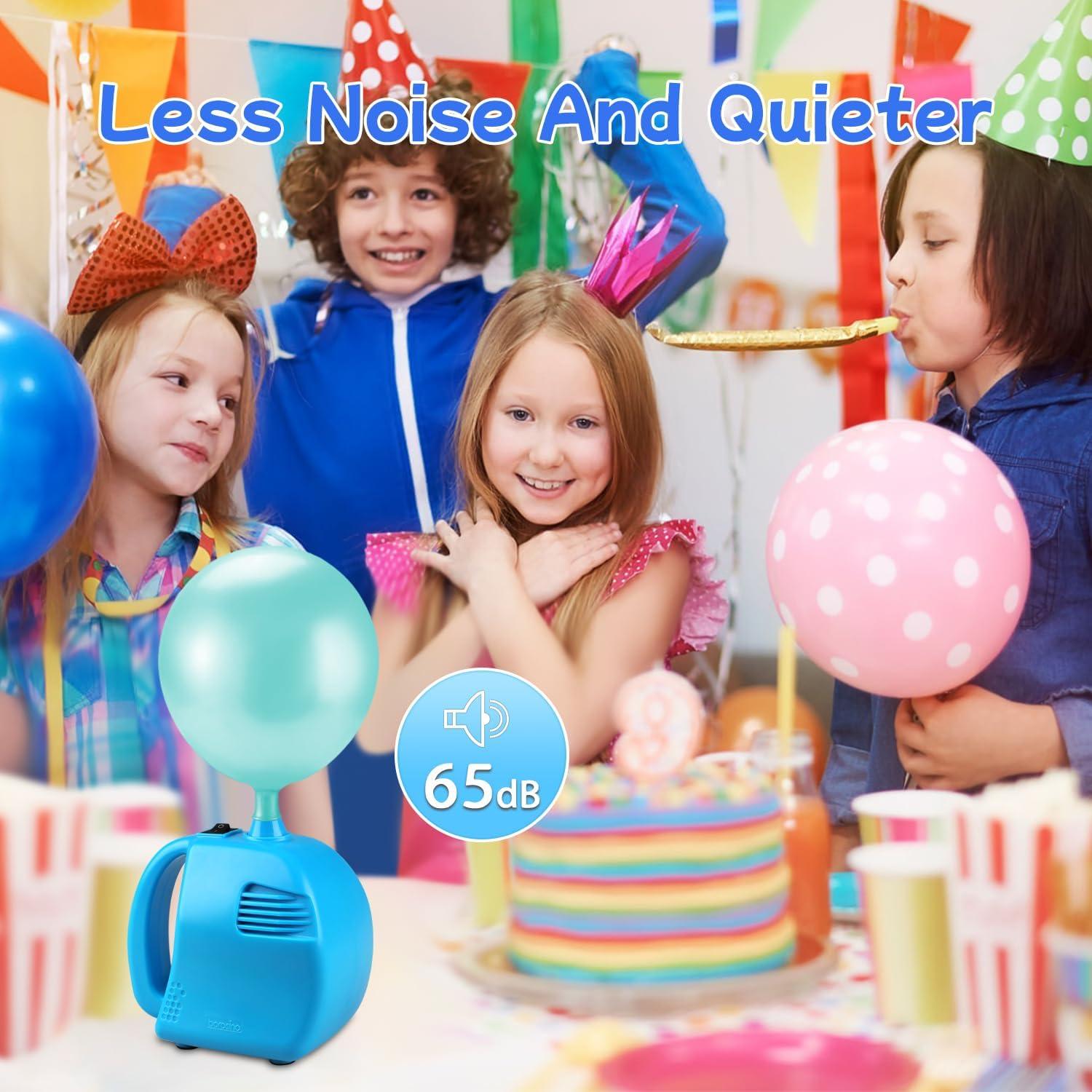 Bomba de Globo Eléctrica Borosino Portátil 16x15cm