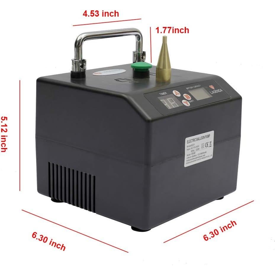 Bomba de aire eléctrica YIYIBYUS B23 para globos 2.86 kg