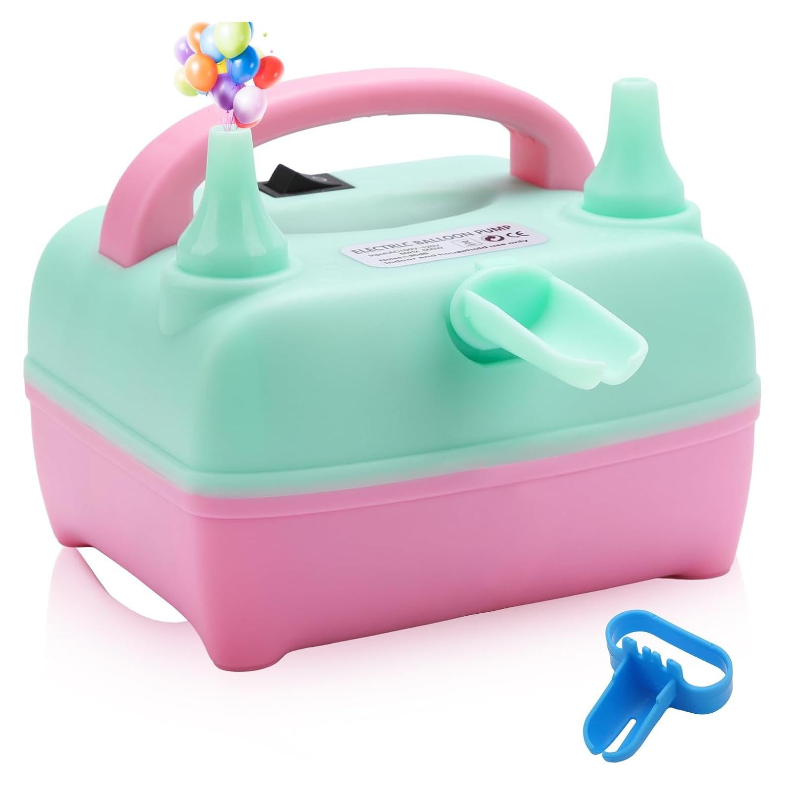 Bomba de Globo Eléctrica QIPUMP Q523 110V 500W Doble Boquilla