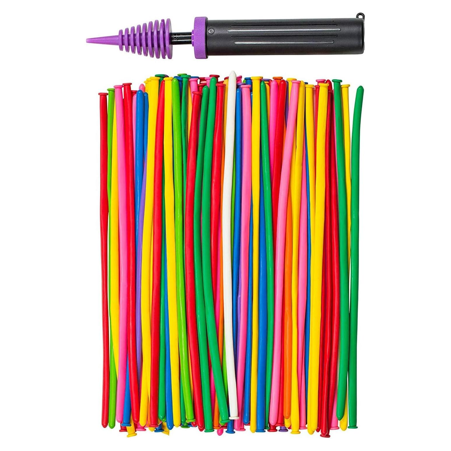 200 Globos de Láttex 260Q U_star - Colores Asortidos para Fiesta