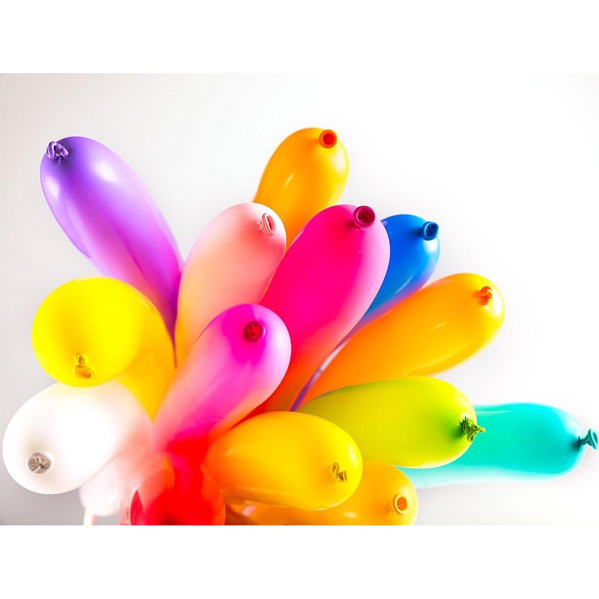 200 Globos de Láttex 260Q U_star - Colores Asortidos para Fiesta