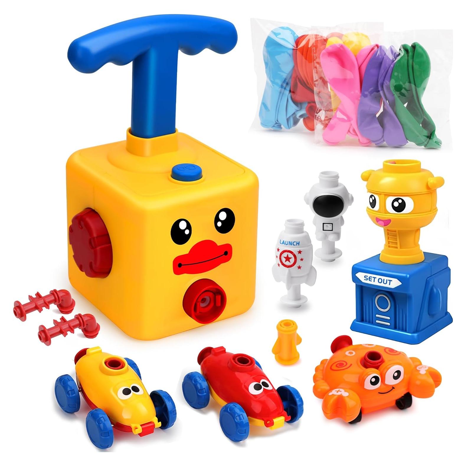 Juego de Coche Lanzador de Globos FUNWISH - Educativo 3+ Años