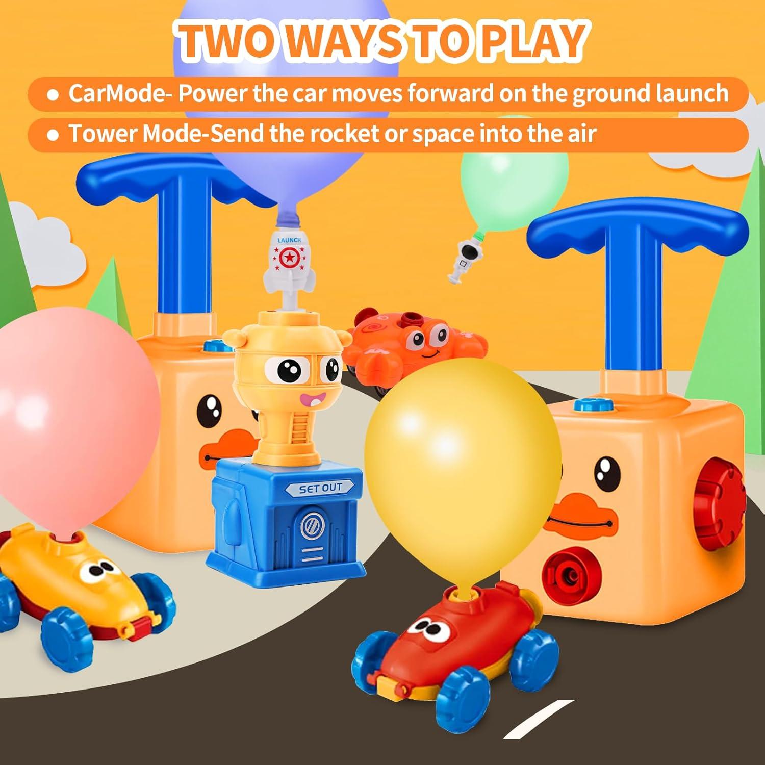 Juego de Coche Lanzador de Globos FUNWISH - Educativo 3+ Años