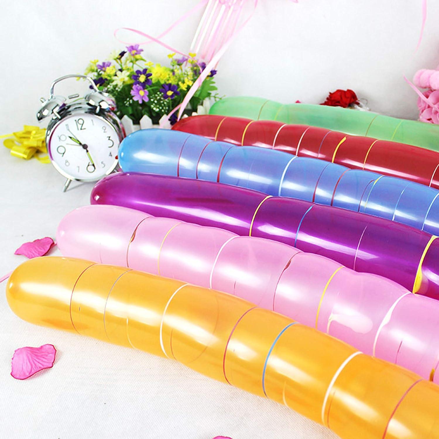 200 Globos Cohetes Carykon con Bomba - Decoración Fiesta