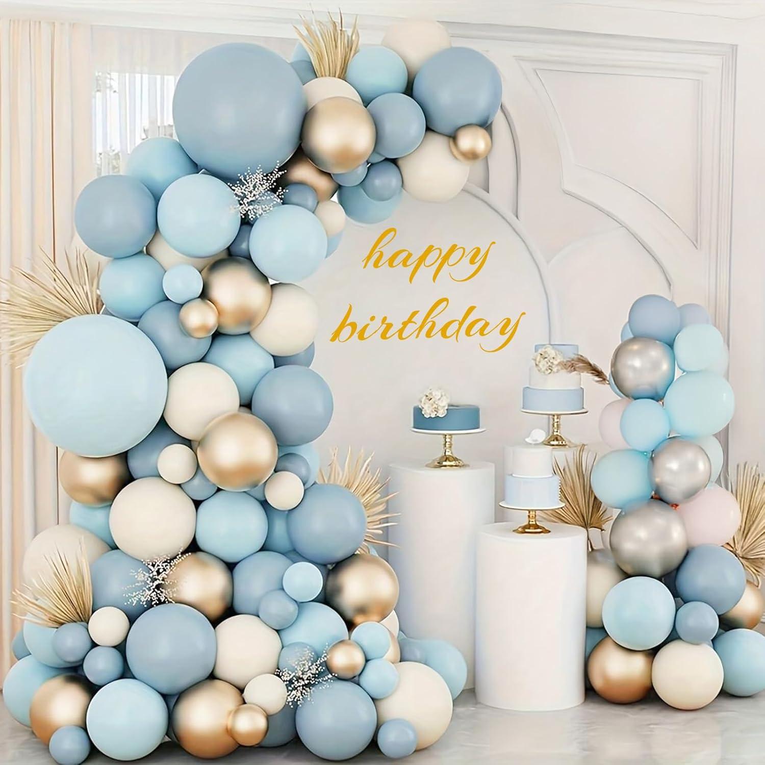 Kit de Arco de Globos CYAOOI con Bomba Eléctrica 2.5m y 1.5m