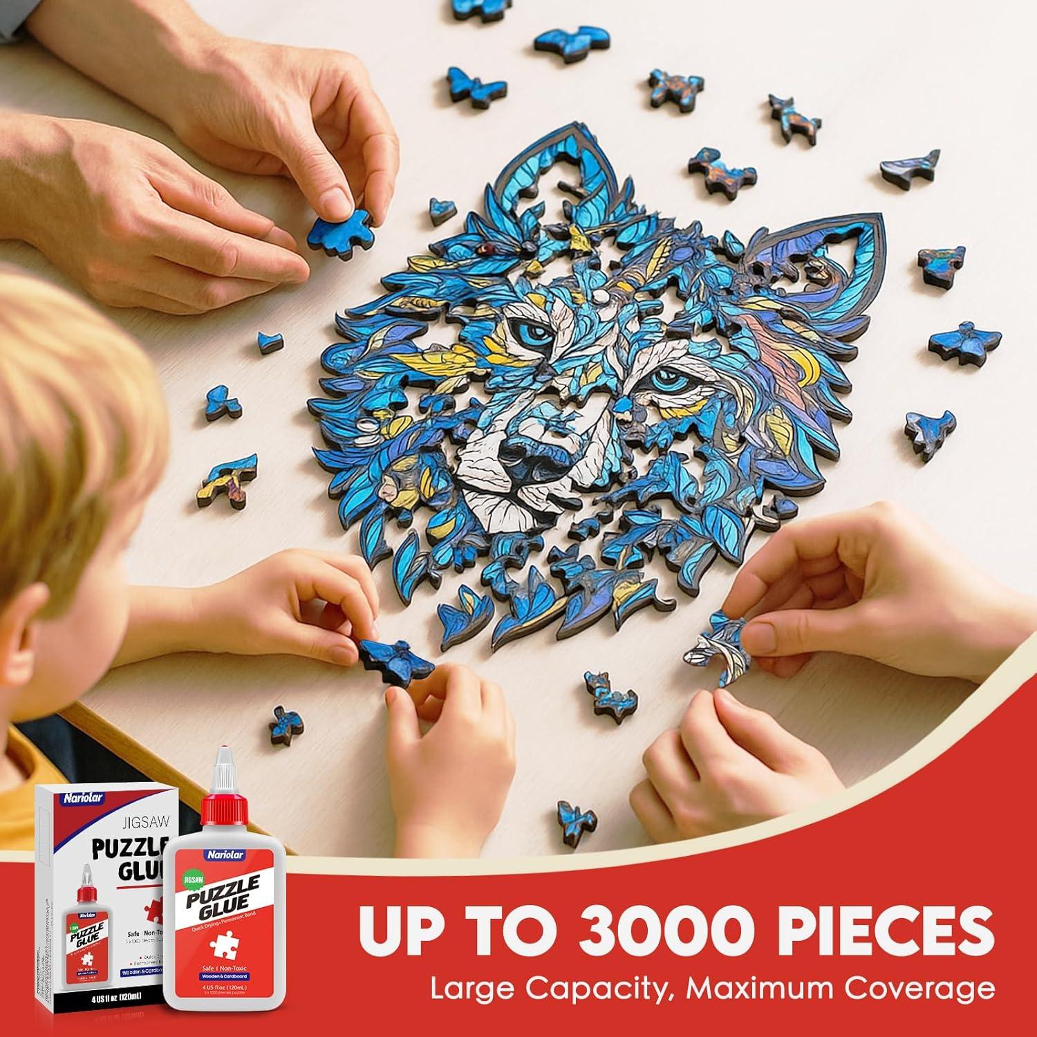 Pegamento para Rompecabezas Nariolar 120 mL - Cartón y Madera