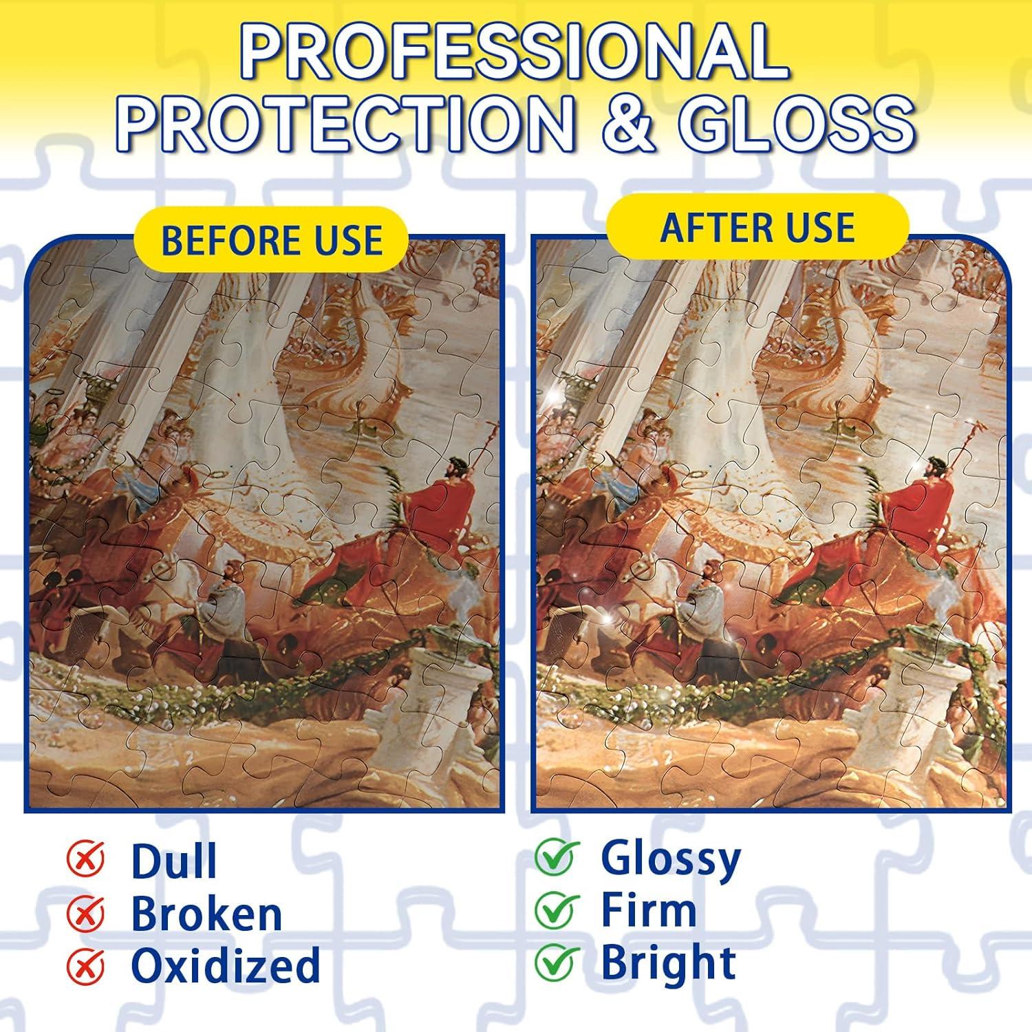 Pegamento para Rompecabezas AstraVox 120ml x2, Secado Rápido