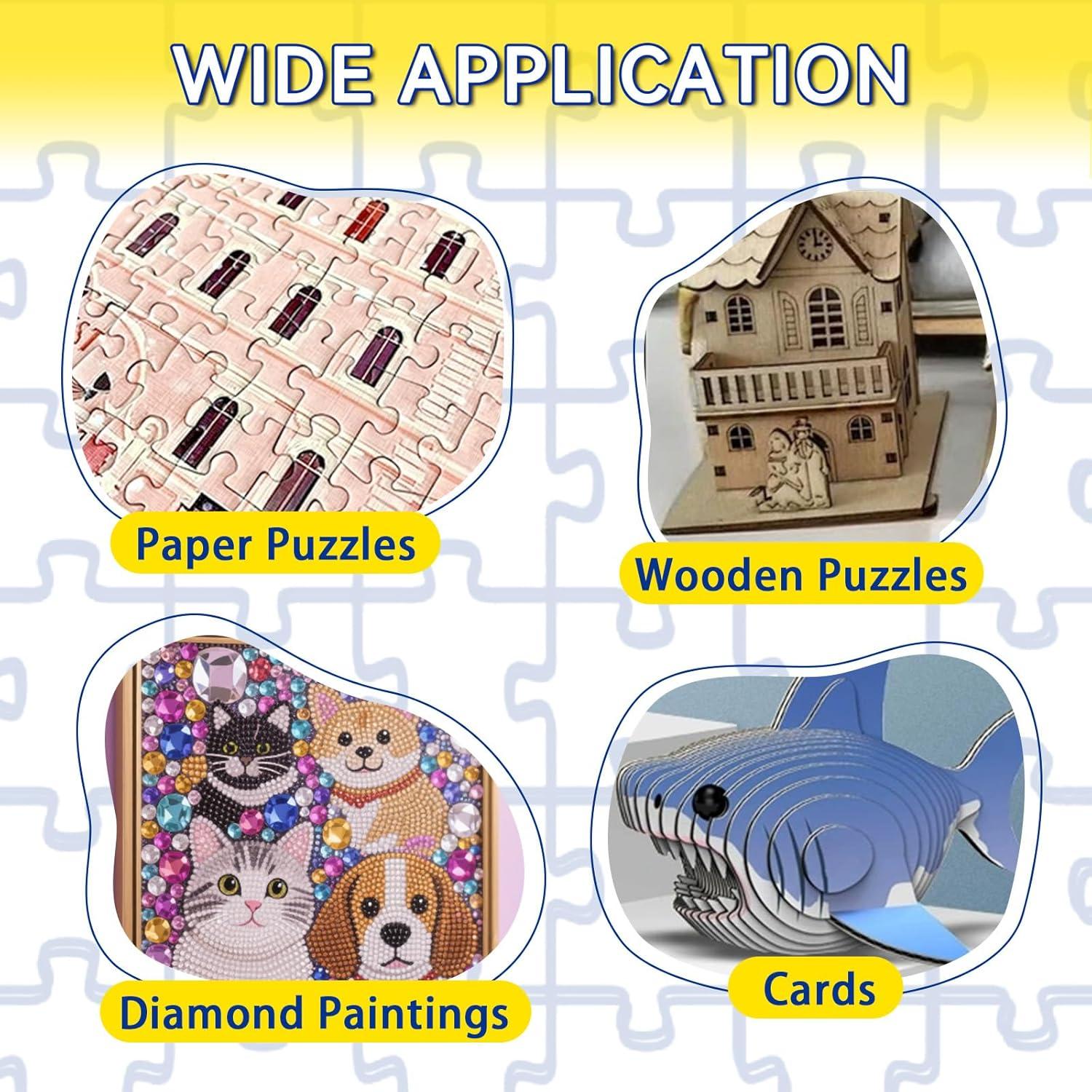 Pegamento para Rompecabezas AstraVox 120ml x2, Secado Rápido